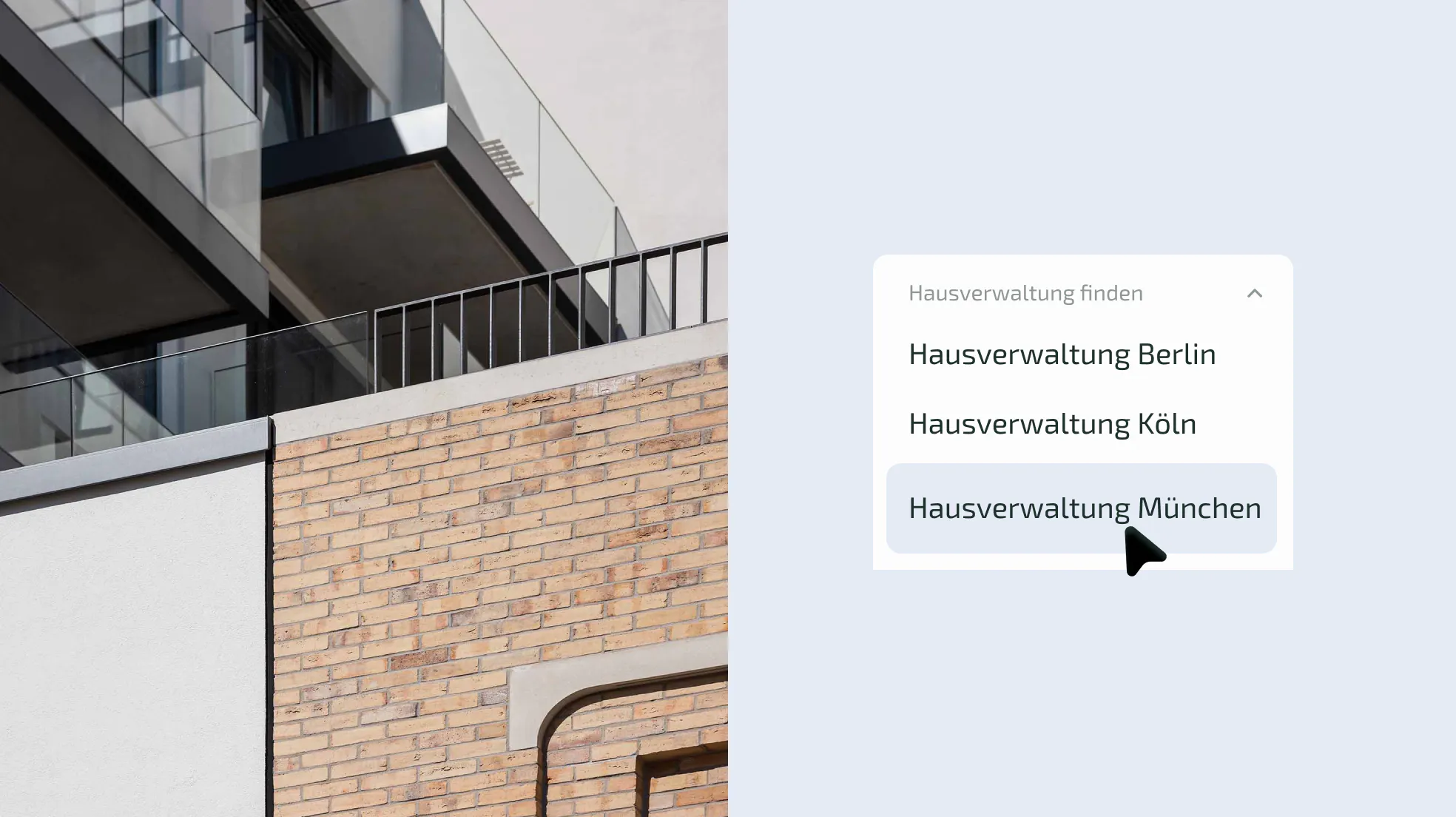 Hausverwaltung finden
