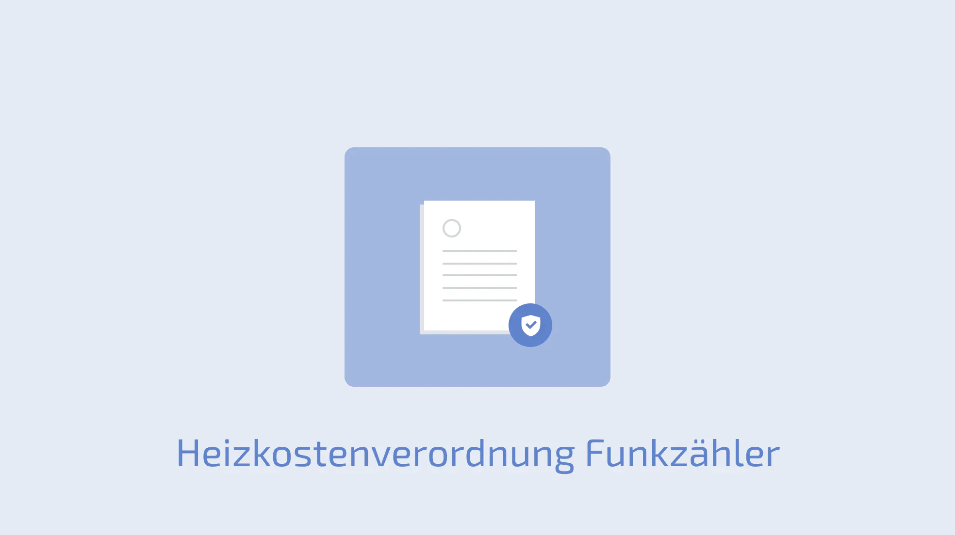 Heizkostenverordnung Fukzähler
