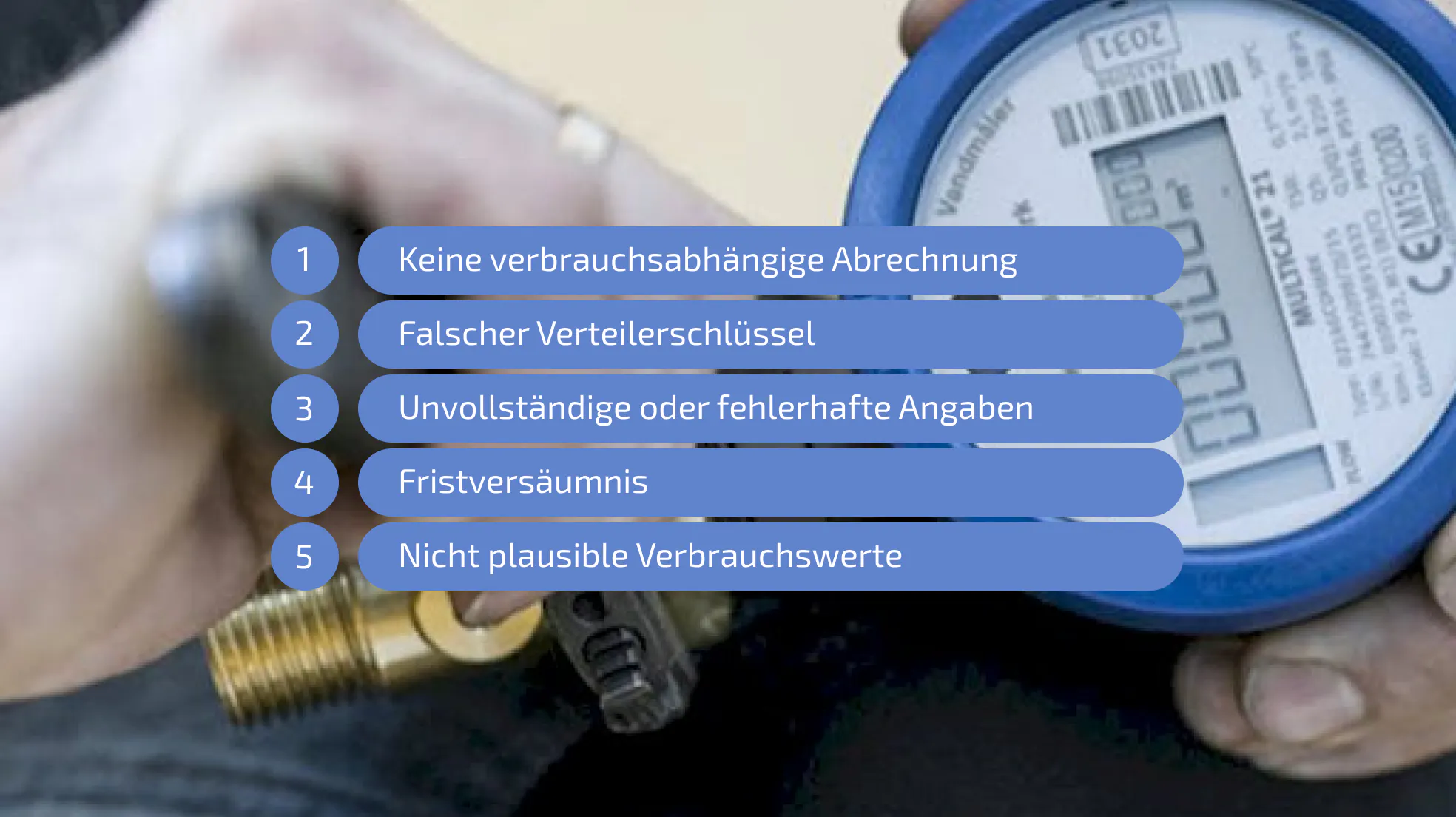 Ungültige Heizkostenabrechnung