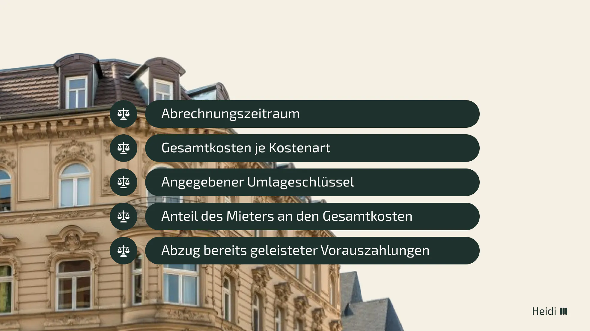 Rechtliche Anforderungen der Betriebskostenabrechnung