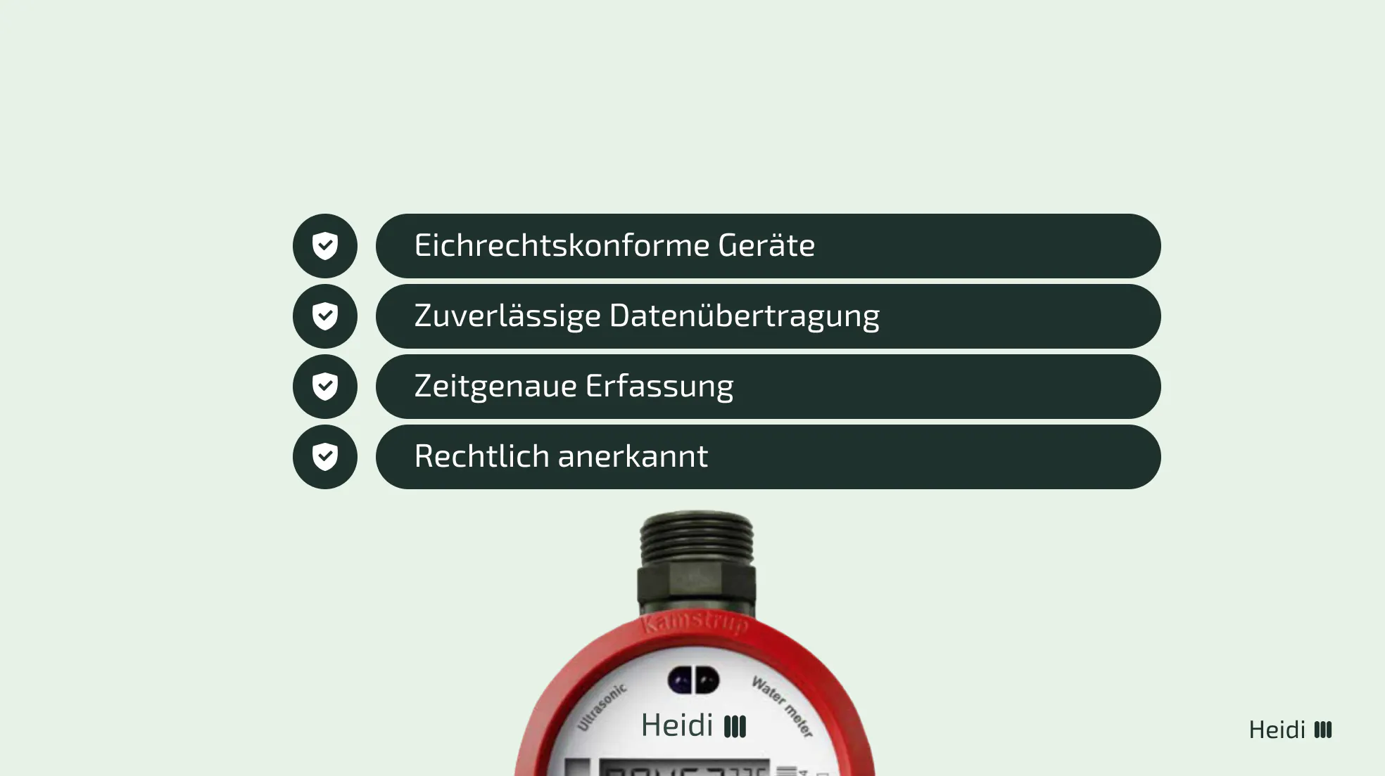 Voraussetzungen für Fernablesung per Funk