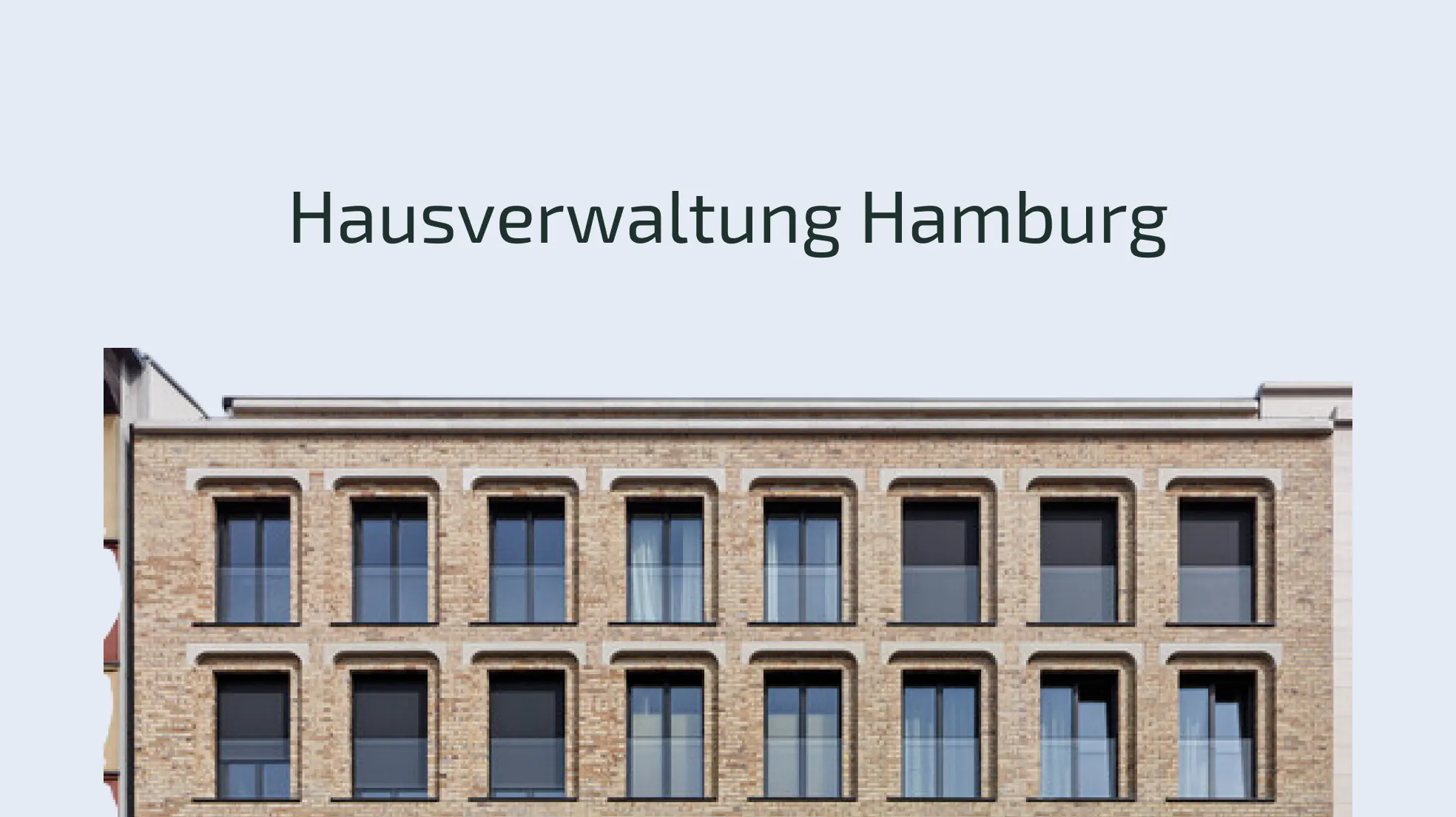 Hausverwaltung Hamburg