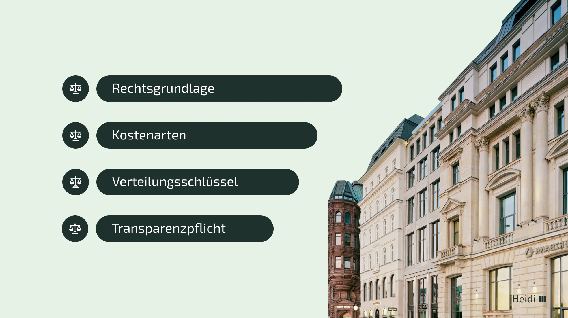 Unterschiede zwischen Wohn- und Gewerbeeinheiten in der Abrechnung