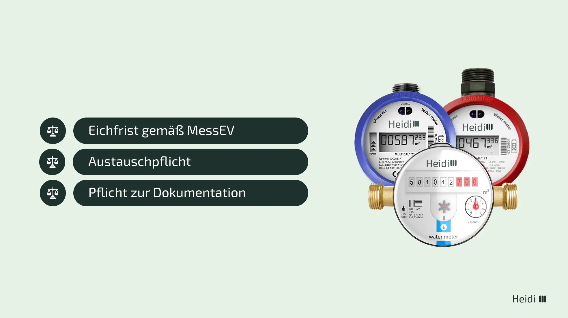 Eichfristen und Austauschpflichten für Warmwasserzähler 