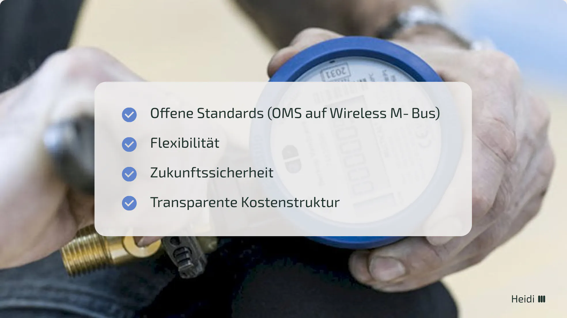 Mit Heidi Systems Funkzähler einbauen
