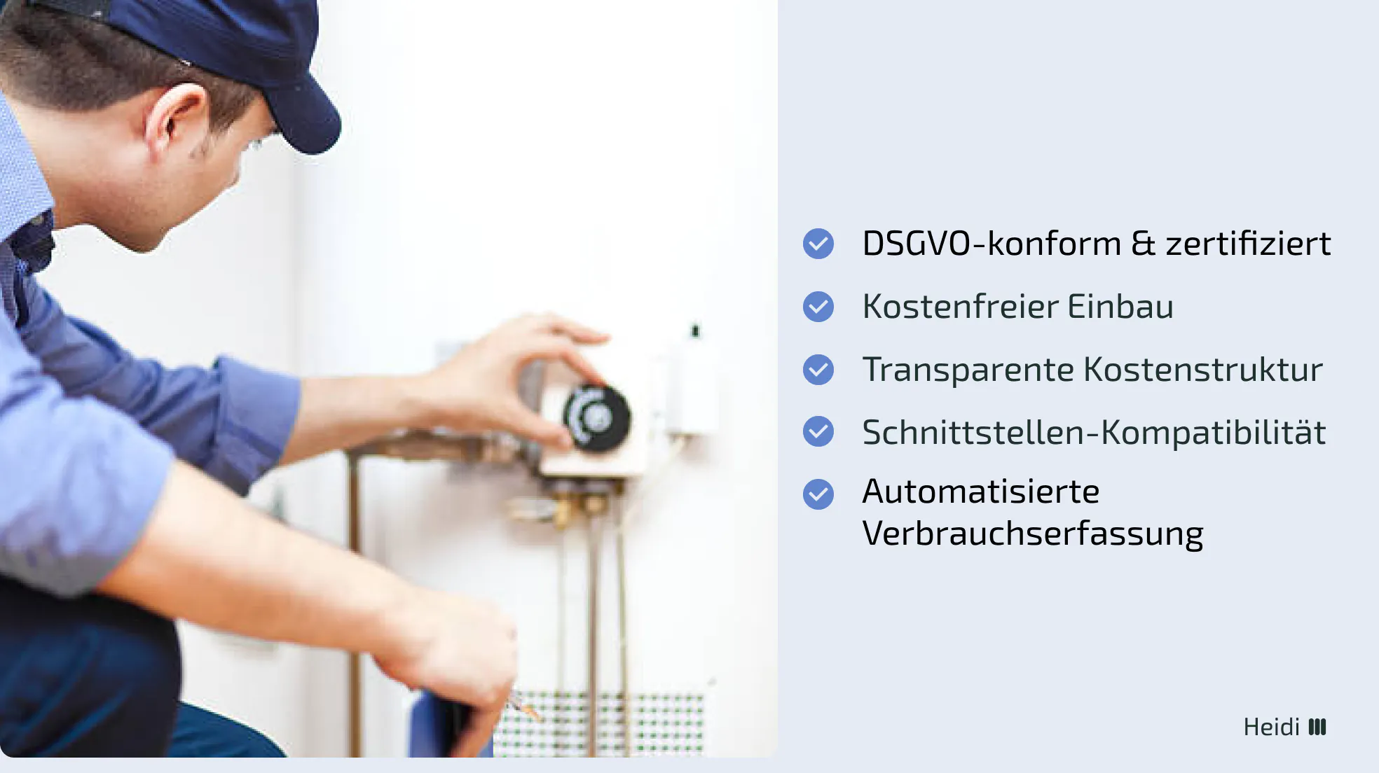 Vorteile mit Heidi Systems für eine rechtssichere Abrechnungen