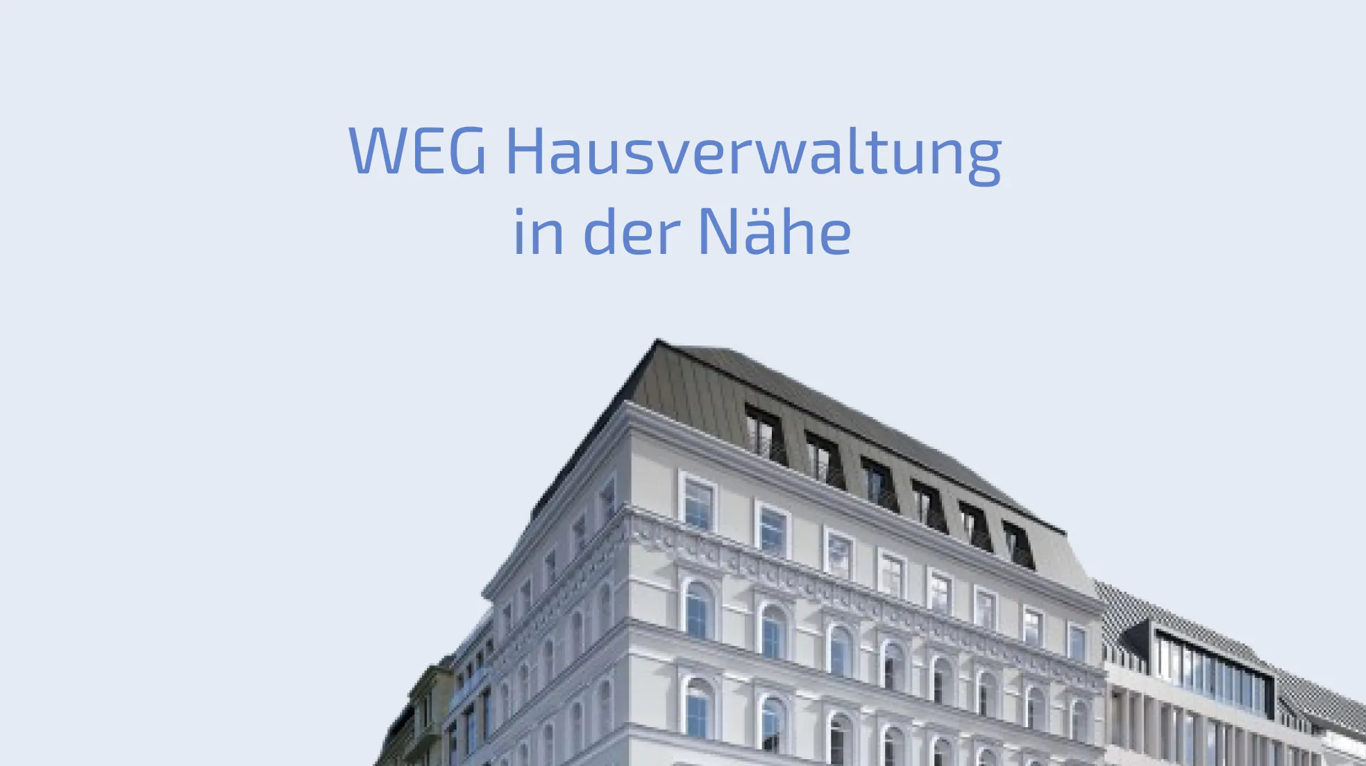 WEG Hausverwaltung
in der Nähe