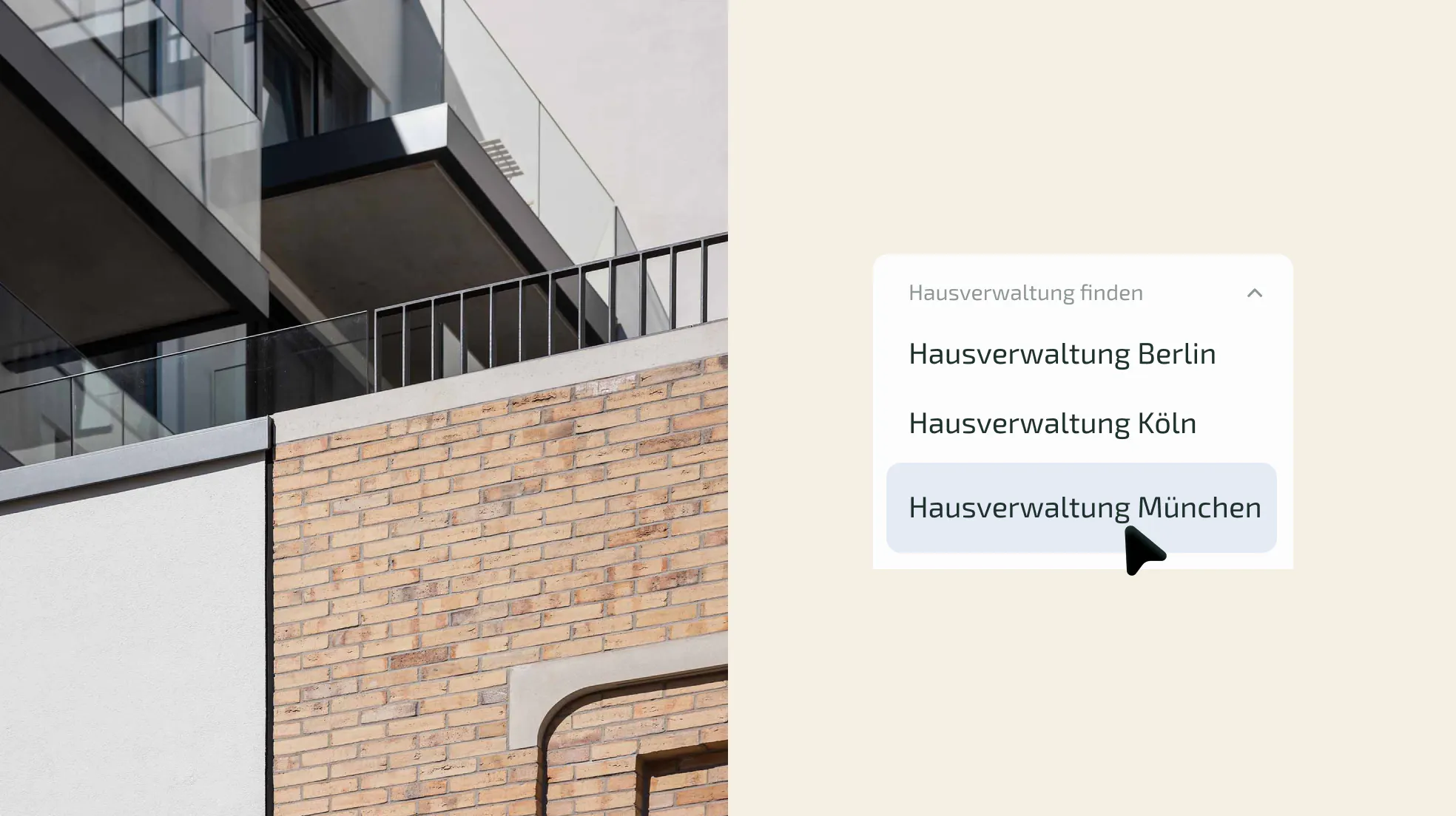 Regionale Hausverwaltungen finden