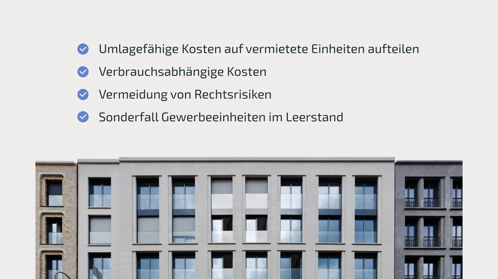 Umgang von Leerstand in einer Betriebskostenabrechnung