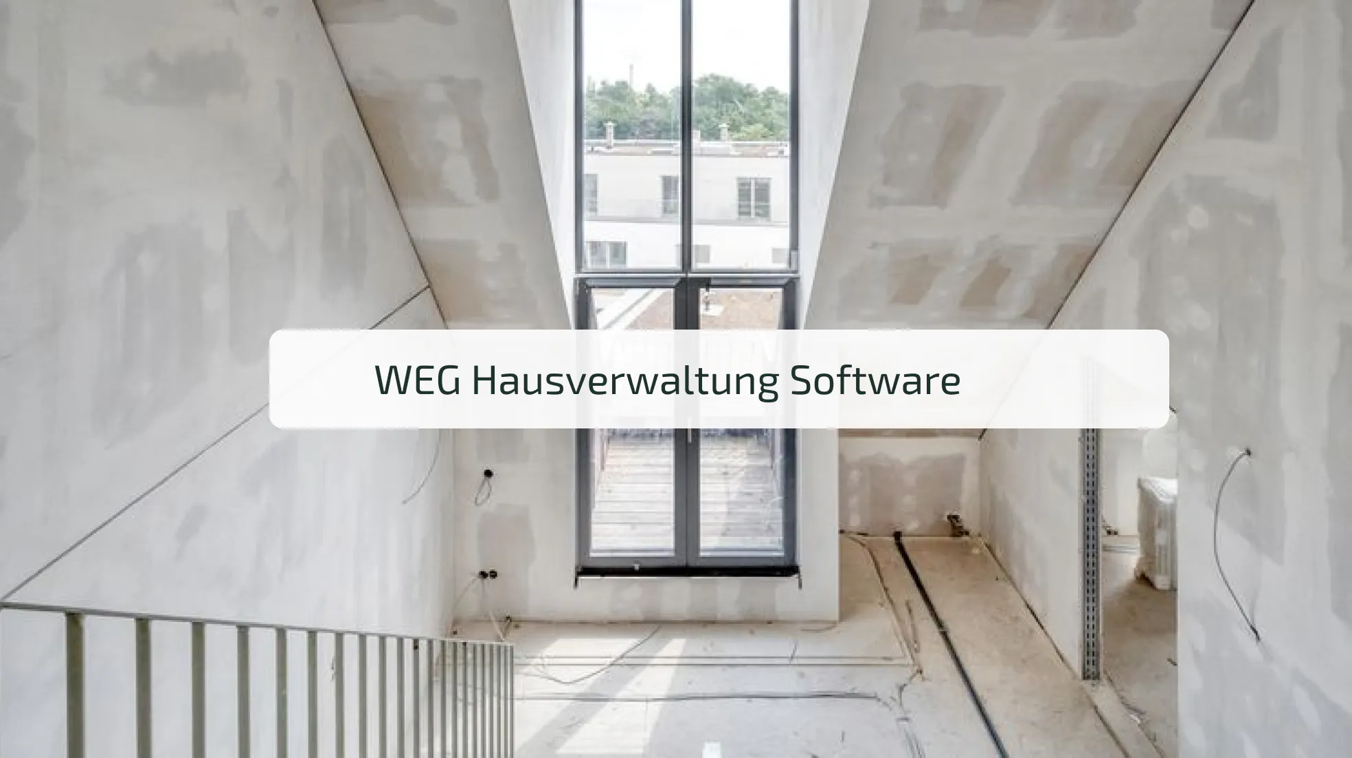 WEG Hausverwaltung Software