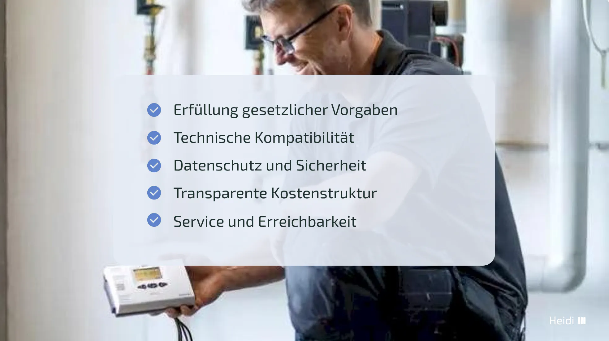 Kriterien bei der Auswahl eines 