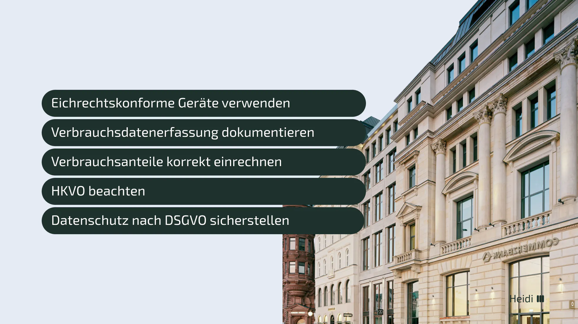Rechtssichere Einbindung von Funkzählern in die Betriebskostenabrechnung