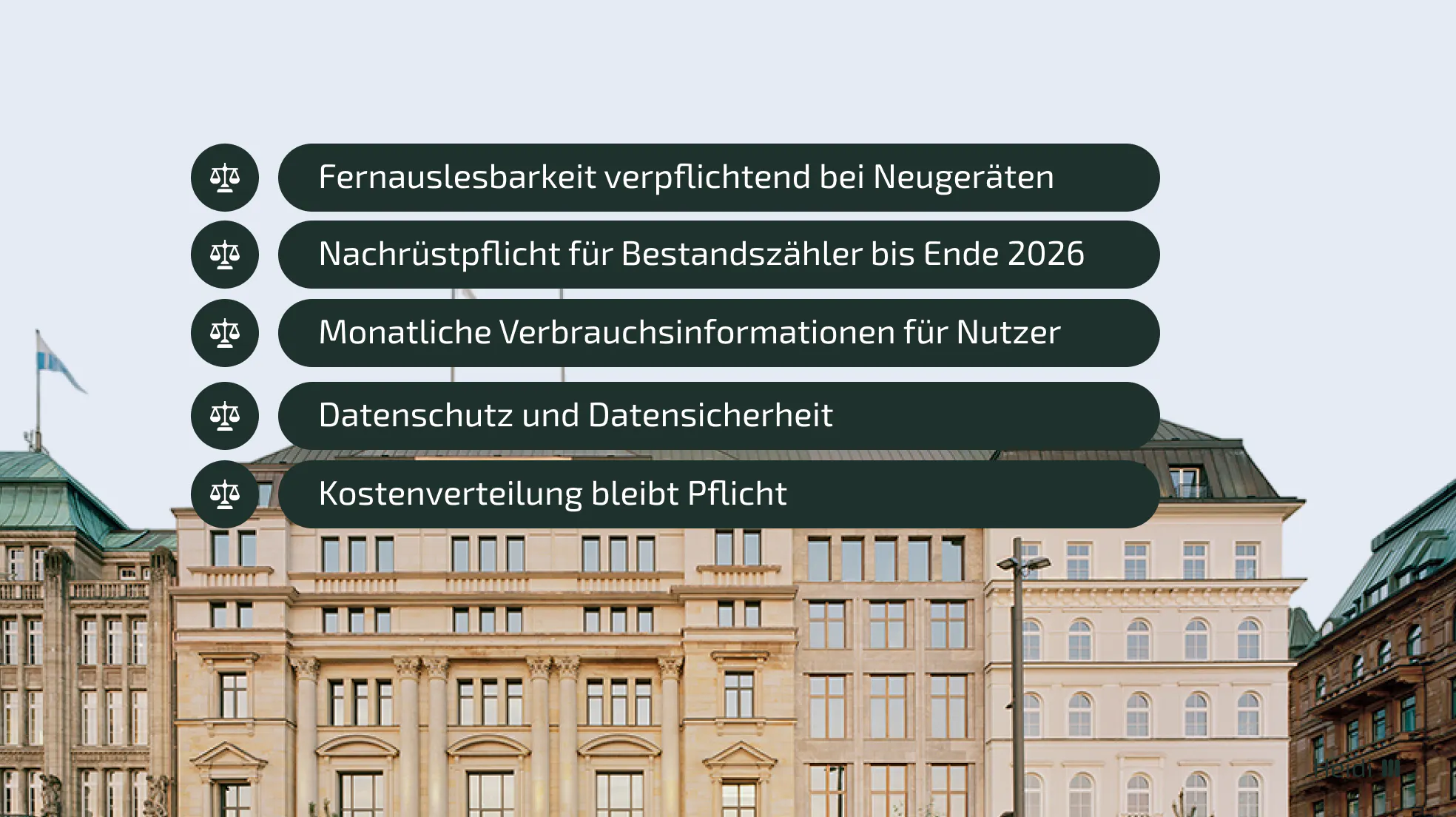 Wesentliche Auswirkungen der novellierten Heizkostenverordnung auf die Abrechnung