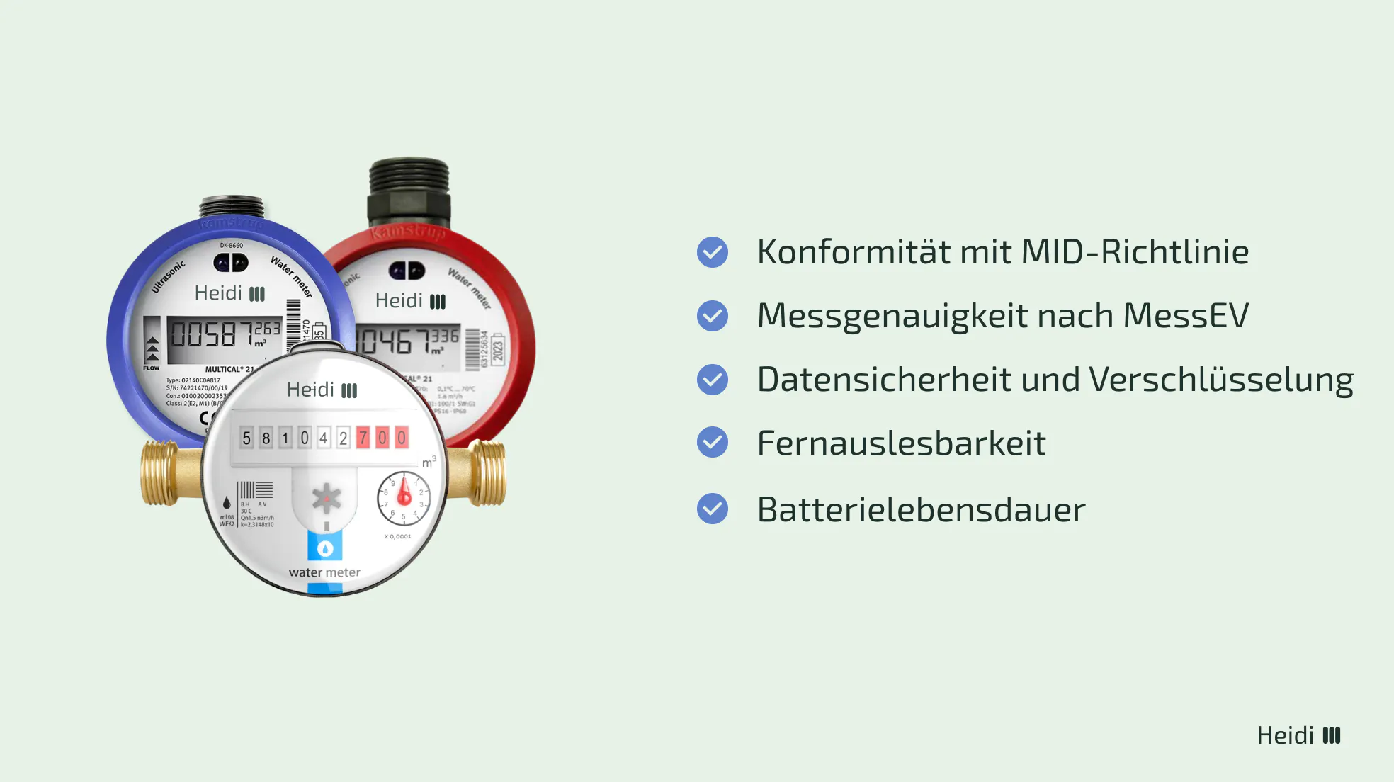 Technische Anforderungen für moderne Funkzähler