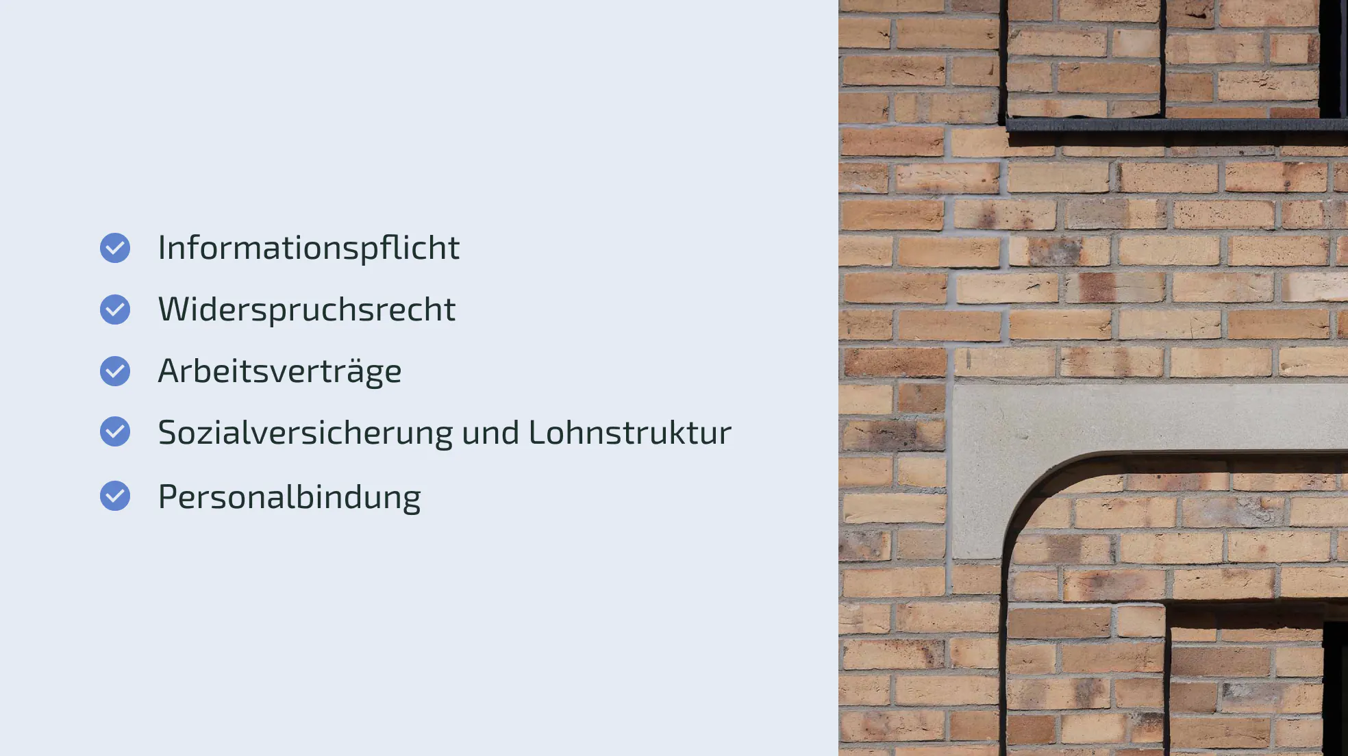 Wichtige Punkte bei der Personenübernahme einer Hausverwaltung