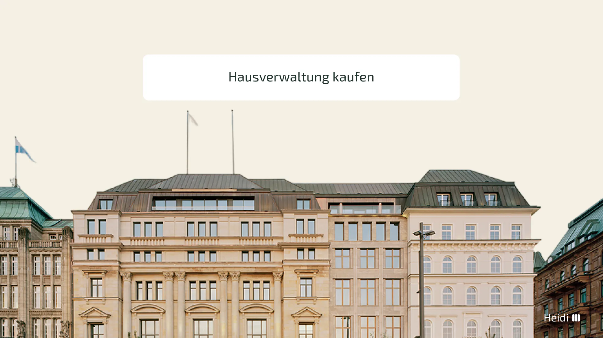 Hausverwaltung kaufen