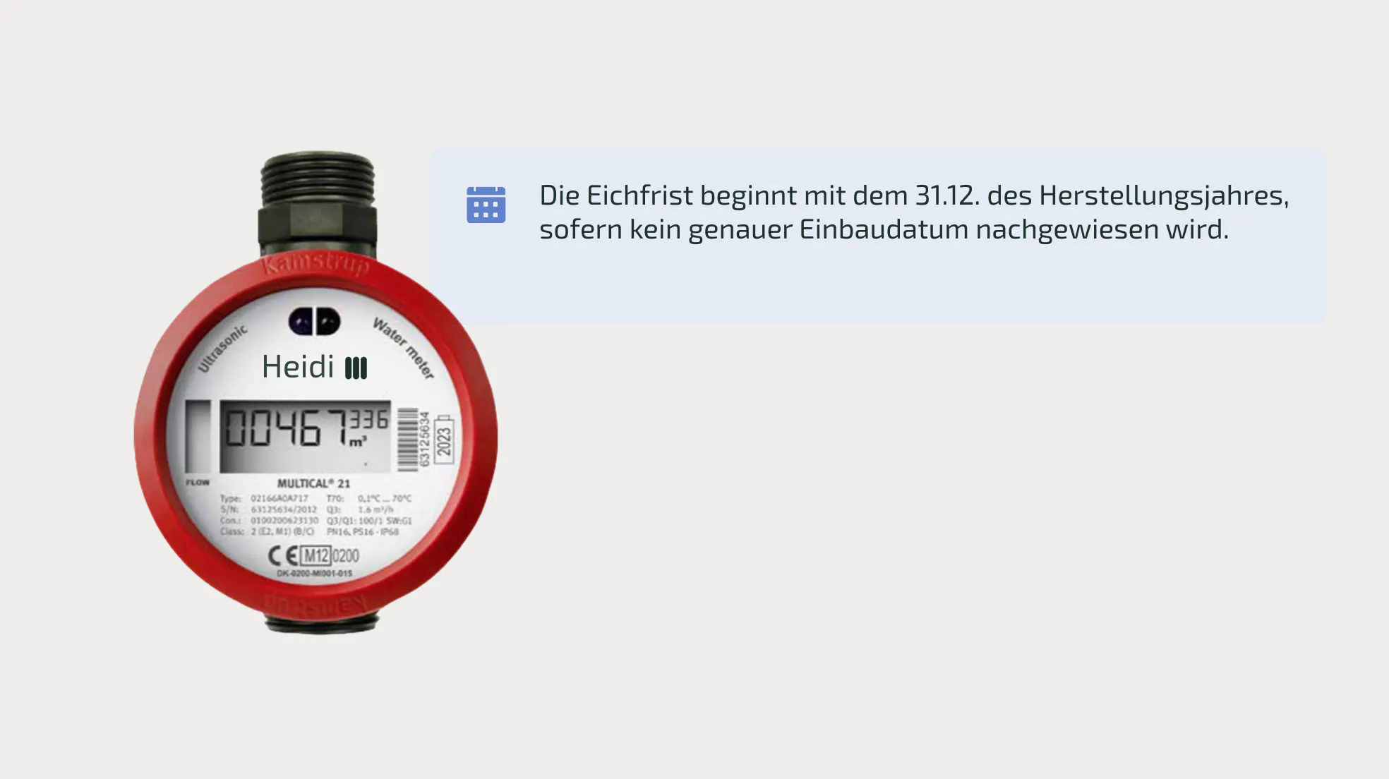 Was wichtig zu beachten ist bei der Eichfrist von Warmwasserzähler