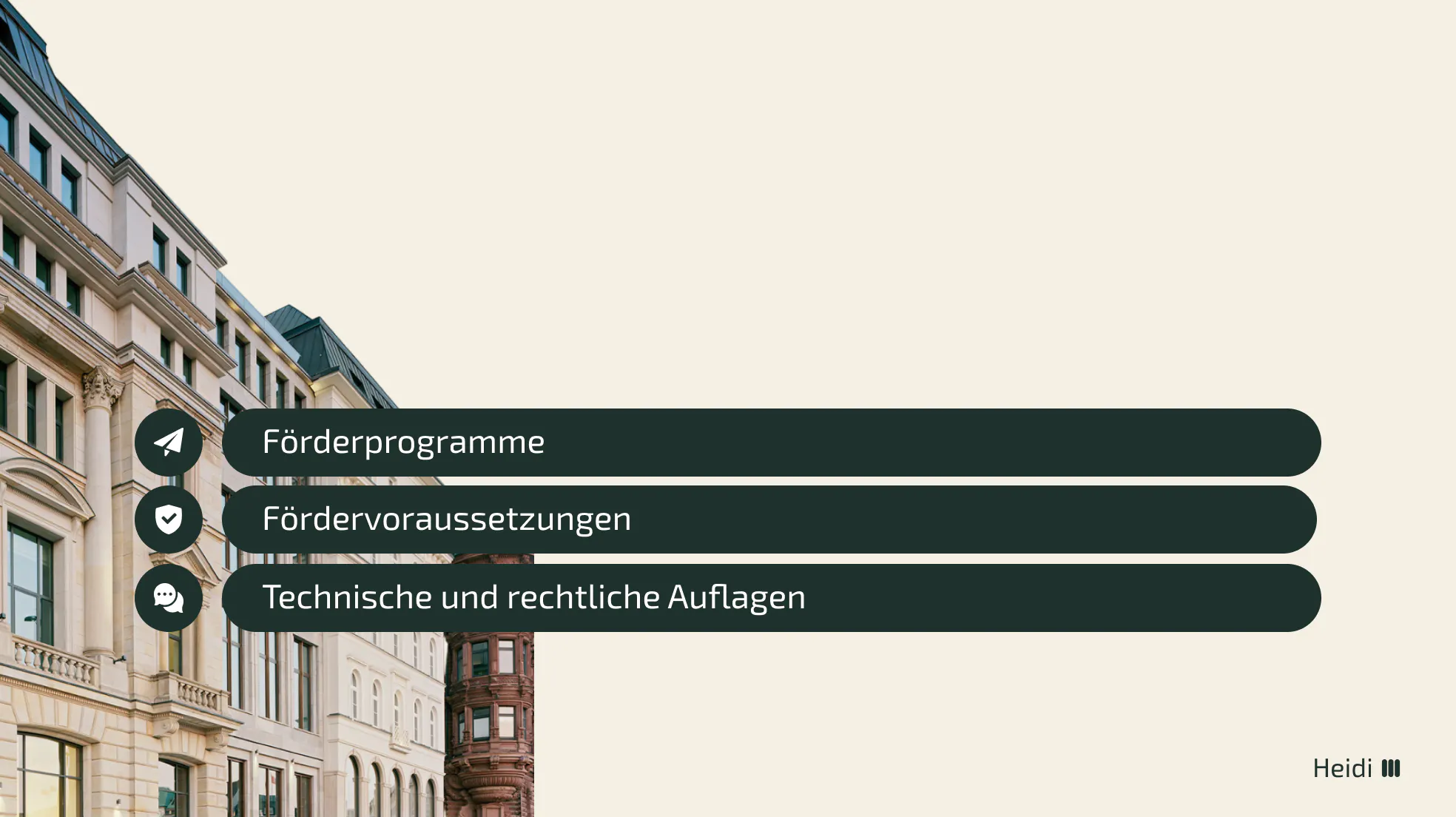 Wichtige Infos für Fördermöglichkeiten und Auflage von energetischen Sanierungen