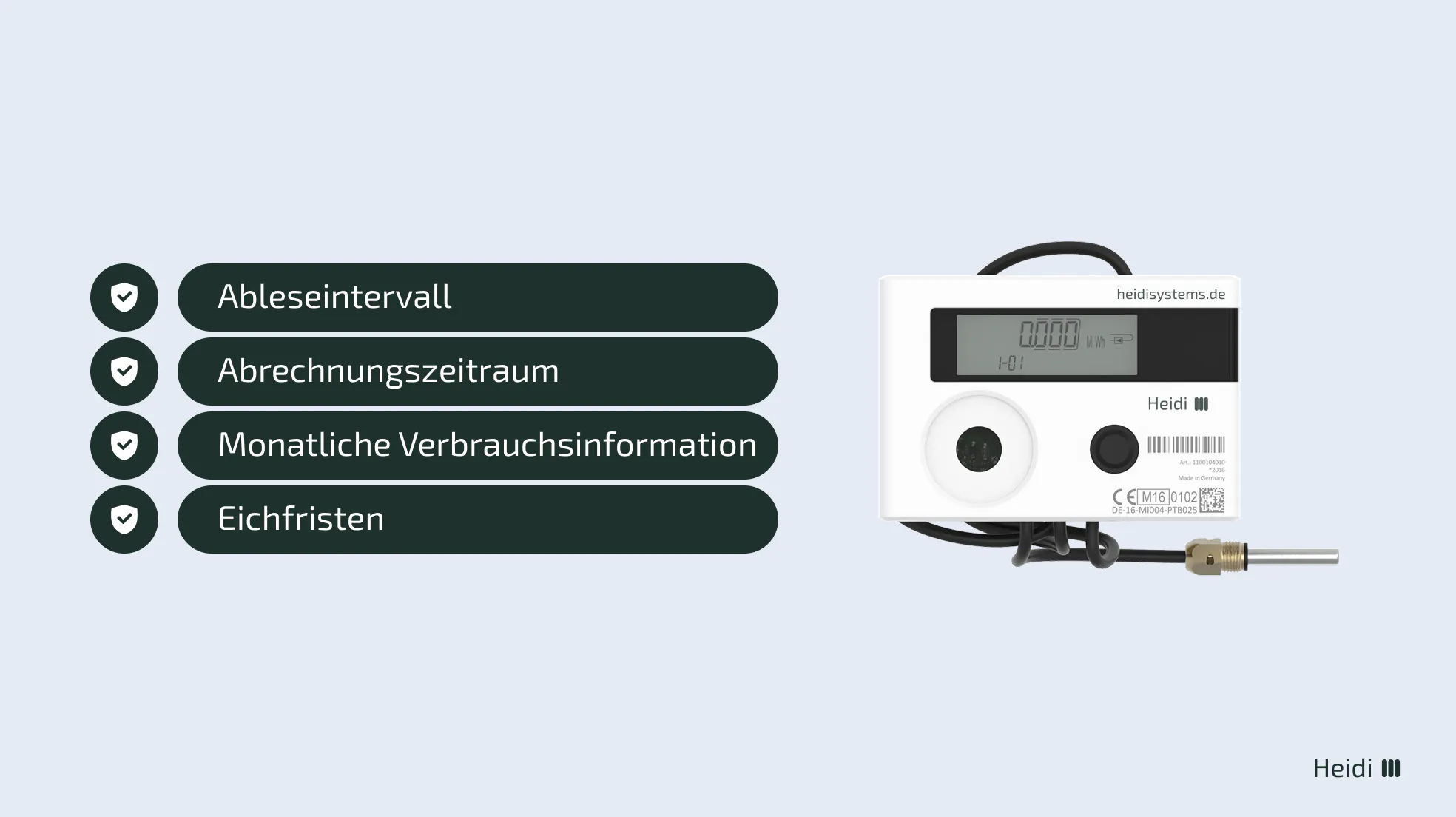 Wichtige Fristen und Zeiträume für das Ablesen von Wärmemengenzählern
