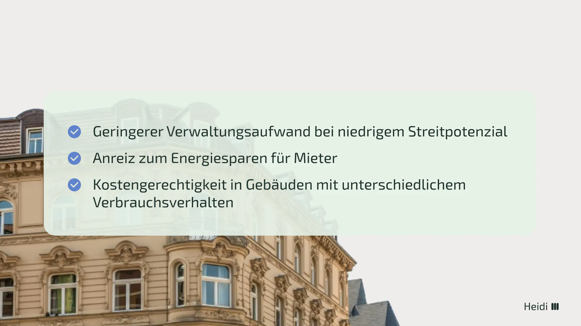 Warum ein 70/30 Umlageschlüssels bei Wärmepumpen oft besser ist