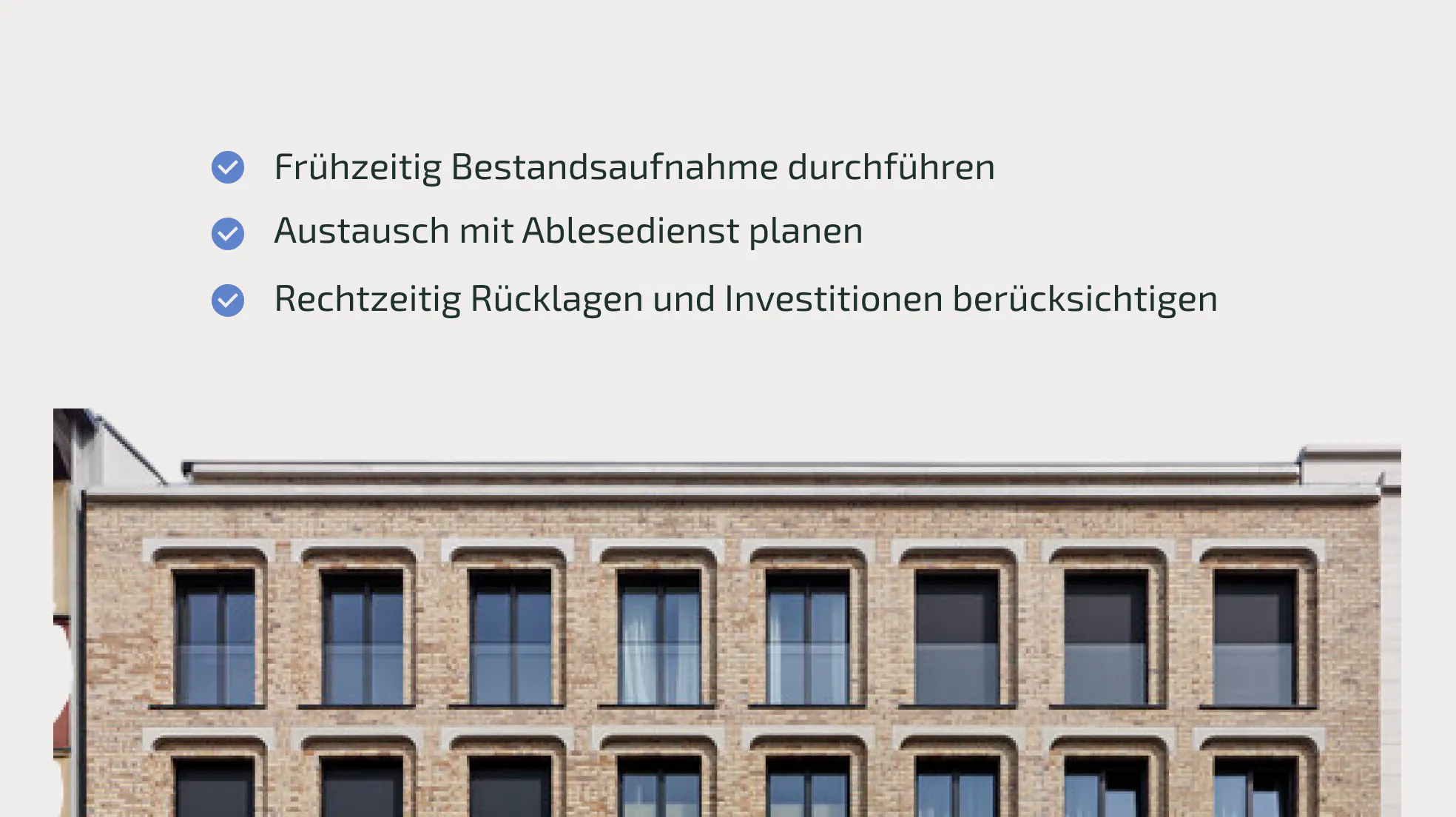 Wichtig für Hausverwaltungen bei Nachrüstung oder Austausch veralteter Geräte