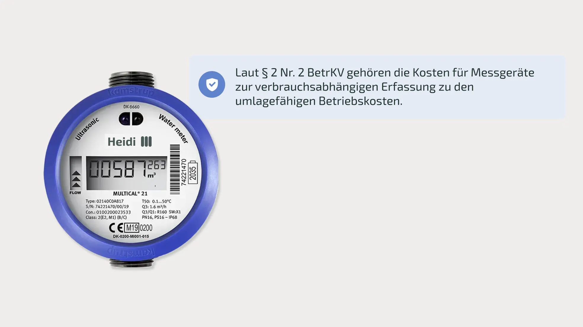 Regelung zu umlagefähigen Betriebskosten