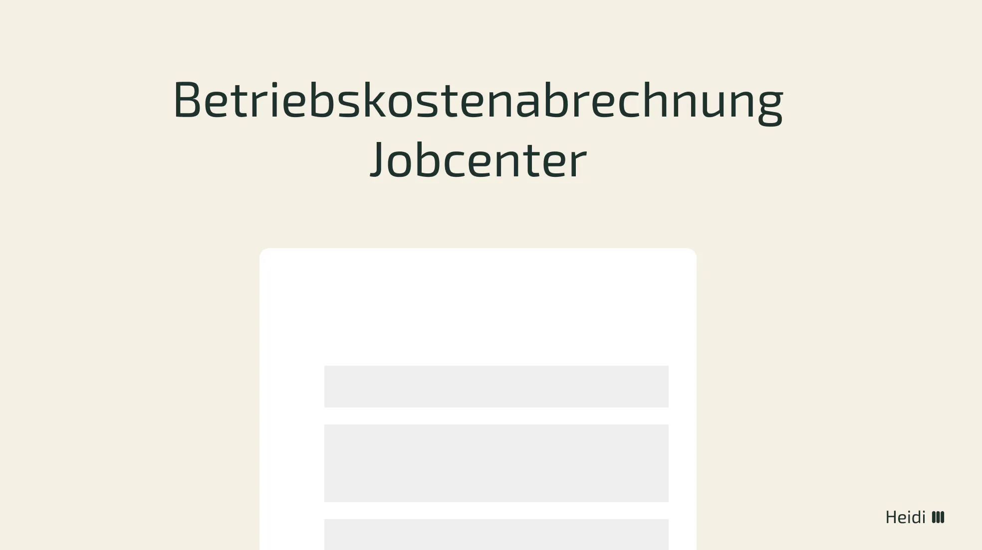 Betriebskostenabrechnung Jobcenter nicht eingereicht – Frist verpasst? Das sollten Sie tun