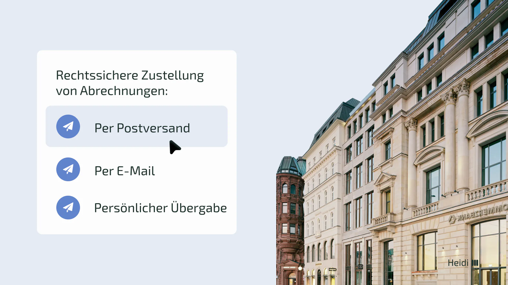 Rechtssichere Zustellung von Betriebskostenabrechnungen