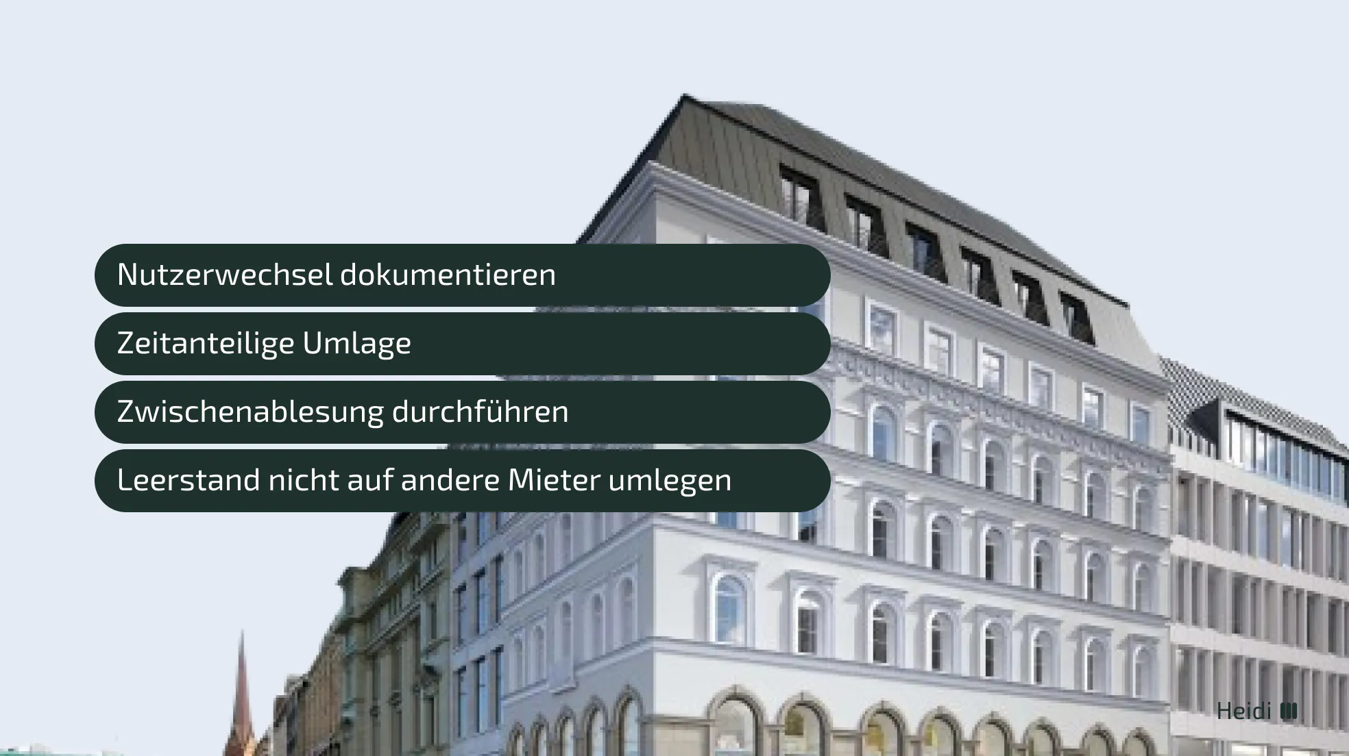 Wichtig bei Leerstand oder Nutzerwechsel 