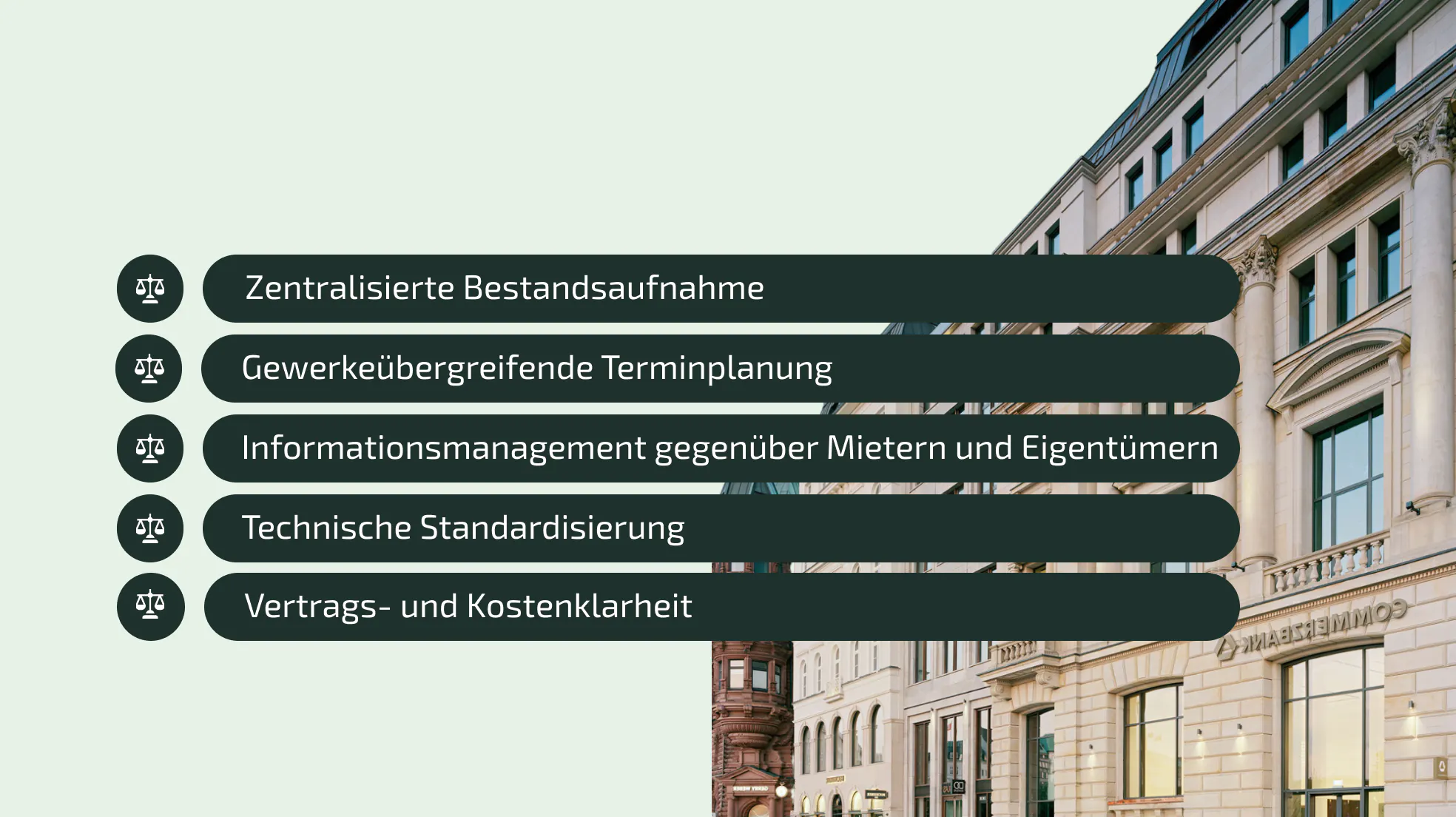 Vorgehensweise für einen koordinierten Wechsel aller Zählertypen im Mehrparteienhaus