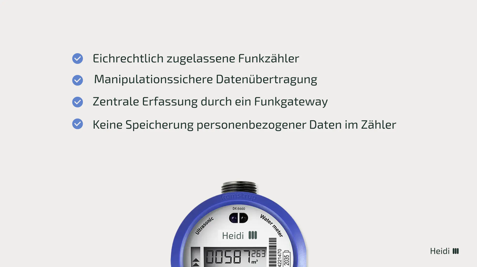 Voraussetzungen für eine eichrechtskonforme Fernablesung per Funk