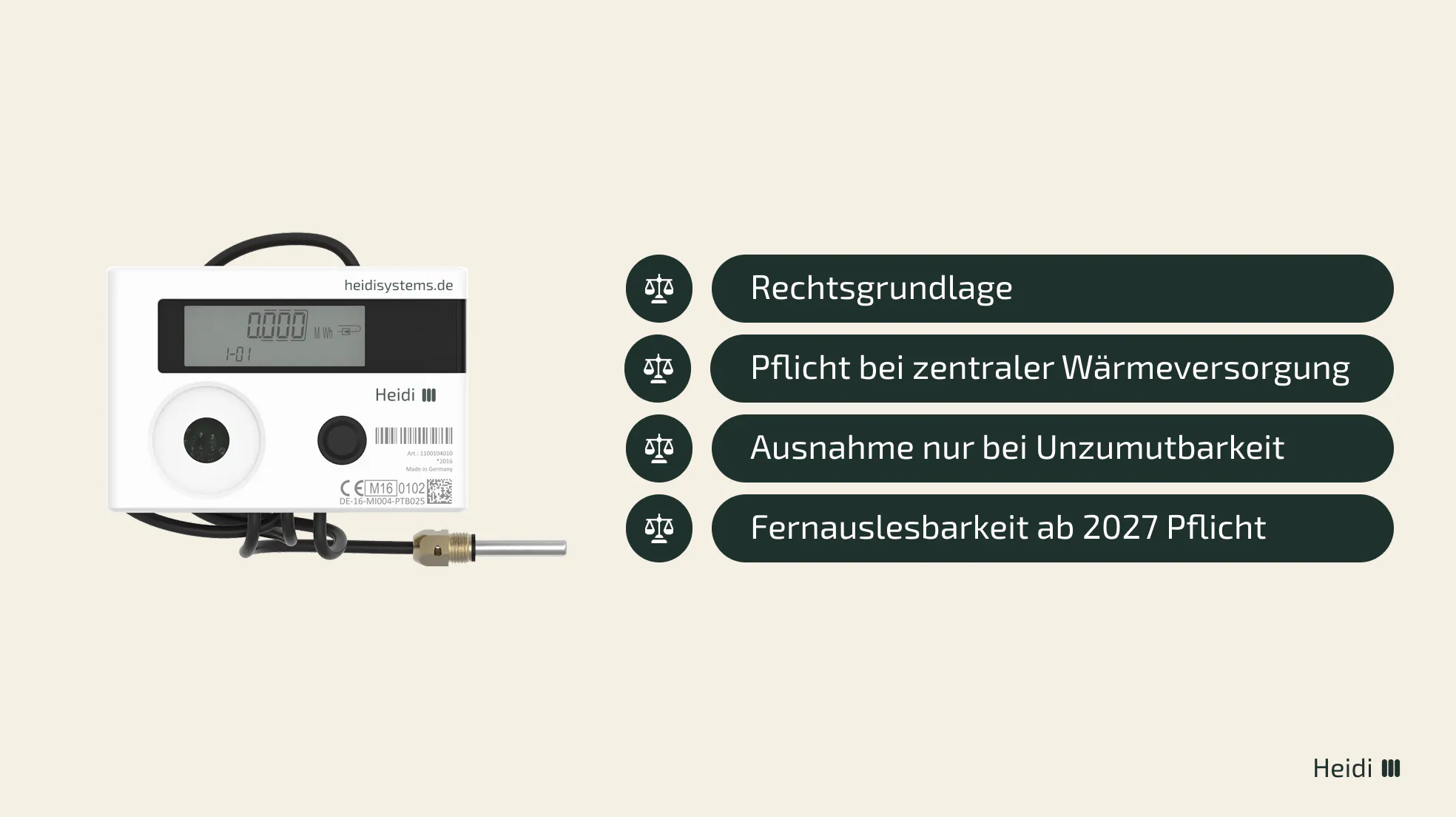 Gesetzliche Vorgaben für Wärmemengenzähler Pflicht im Mehrfamilienhaus