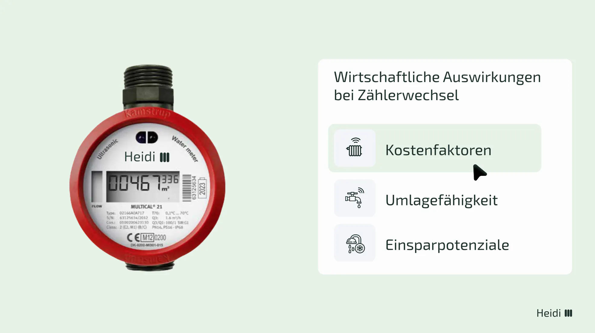 Auswirkungen von Zählerwechsel für die Verwaltung