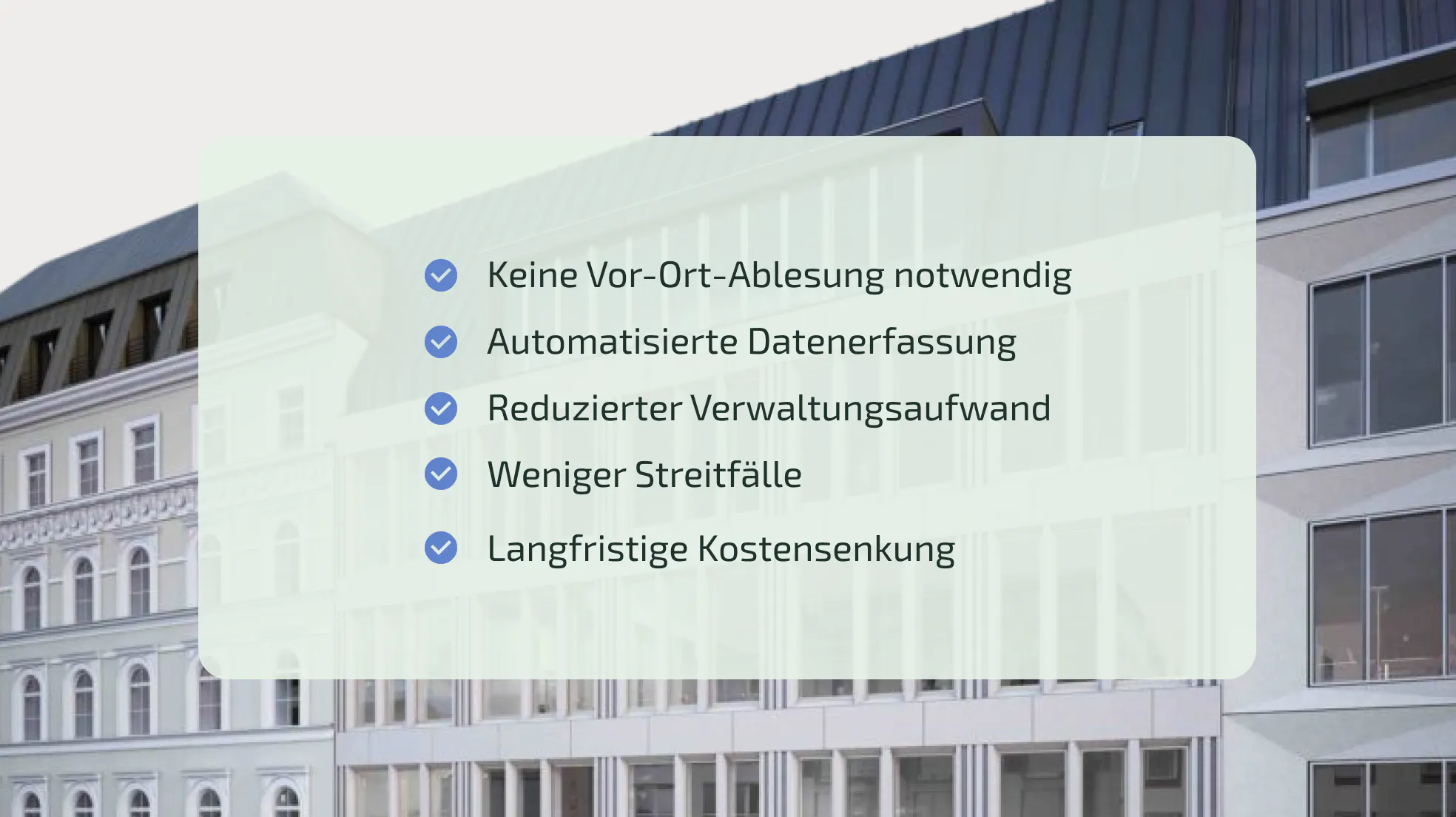 Wirtschaftliche Vorteile von fernauslesbaren Zähler