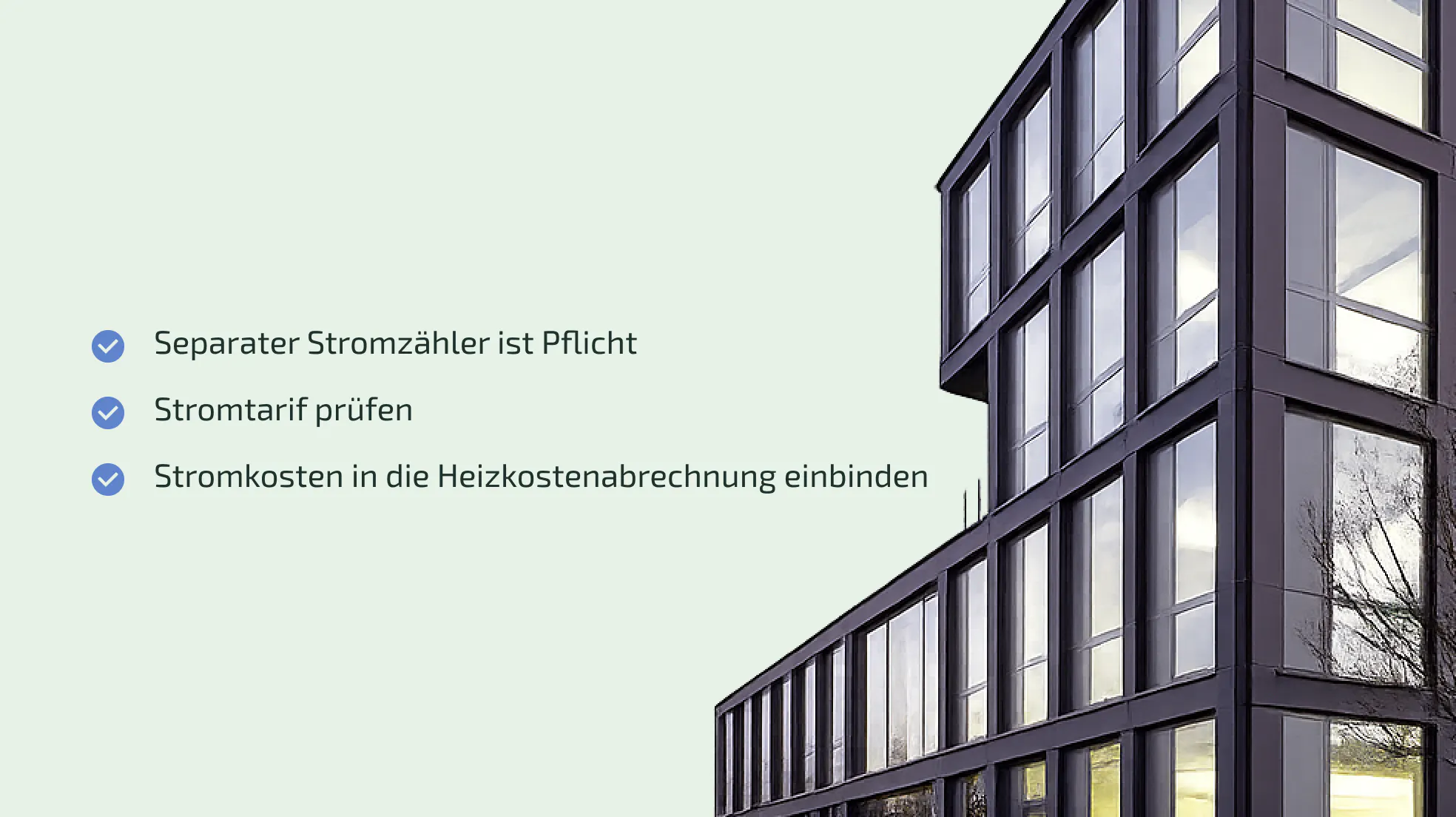 Schritte um Wärmepumpenstrom getrennt vom Allgemeinstrom abzurechnen