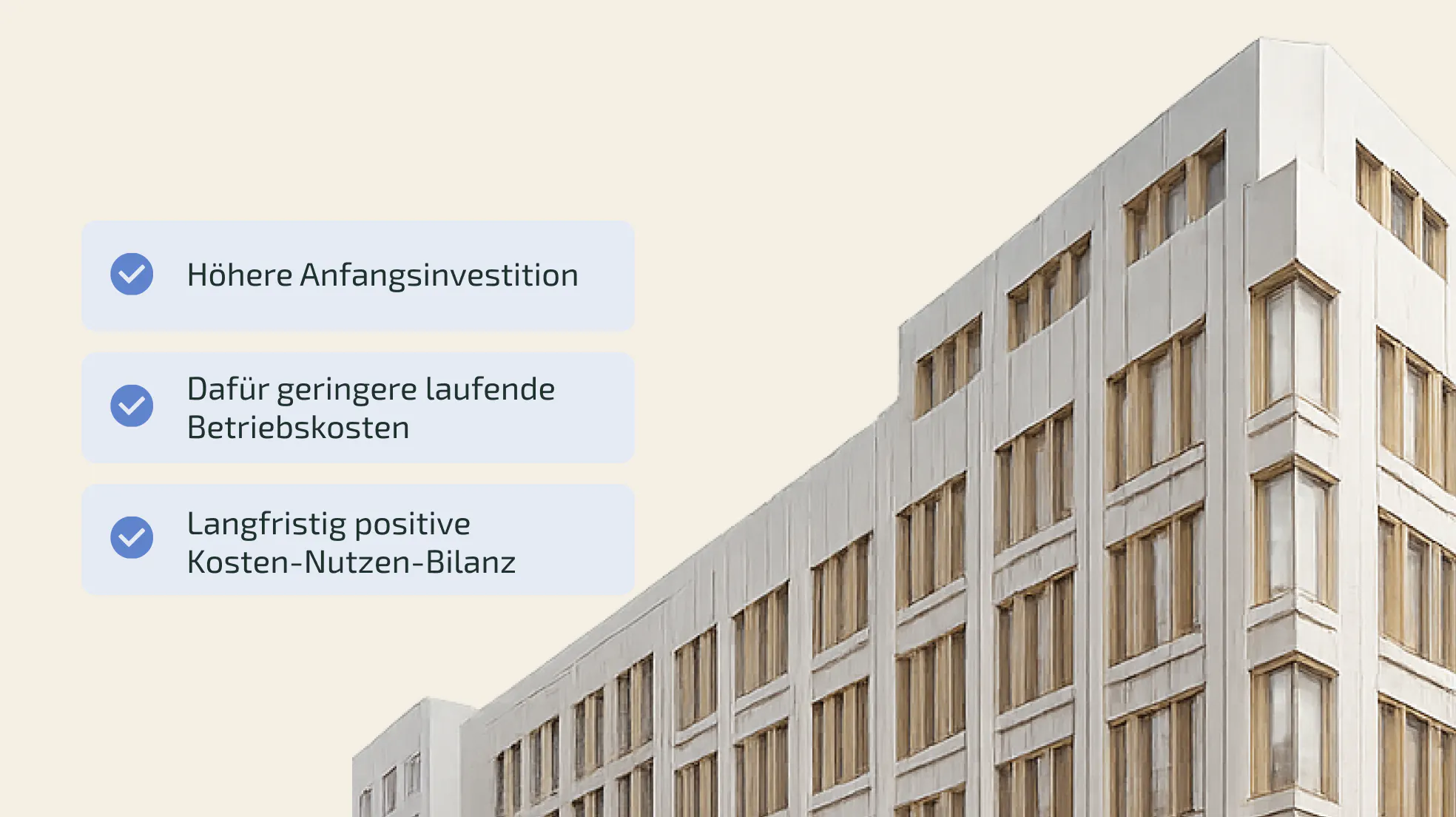 Wirtschaftliche Bewertung für Umstellung auf OMS 5