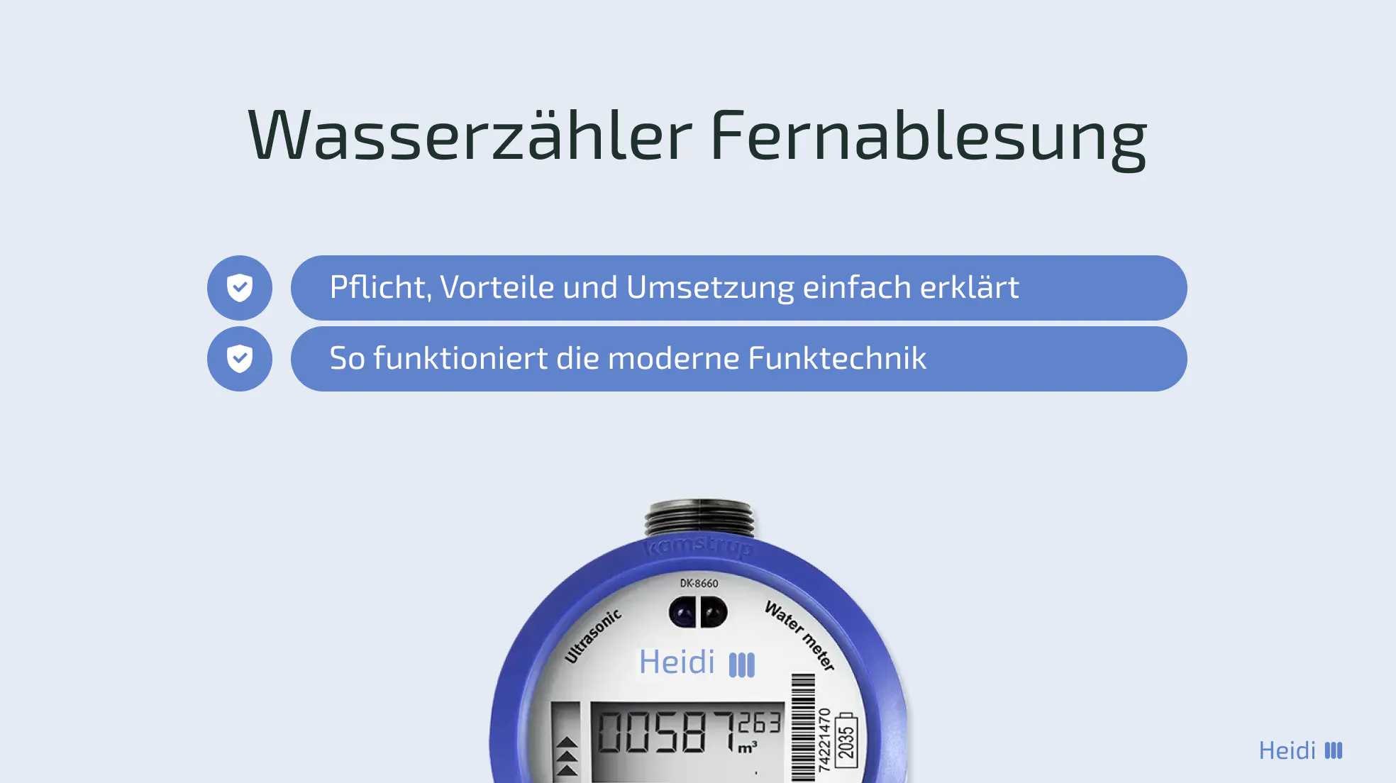 Wasserzähler Fernablesung – Pflicht, Vorteile und Umsetzung einfach erklärt