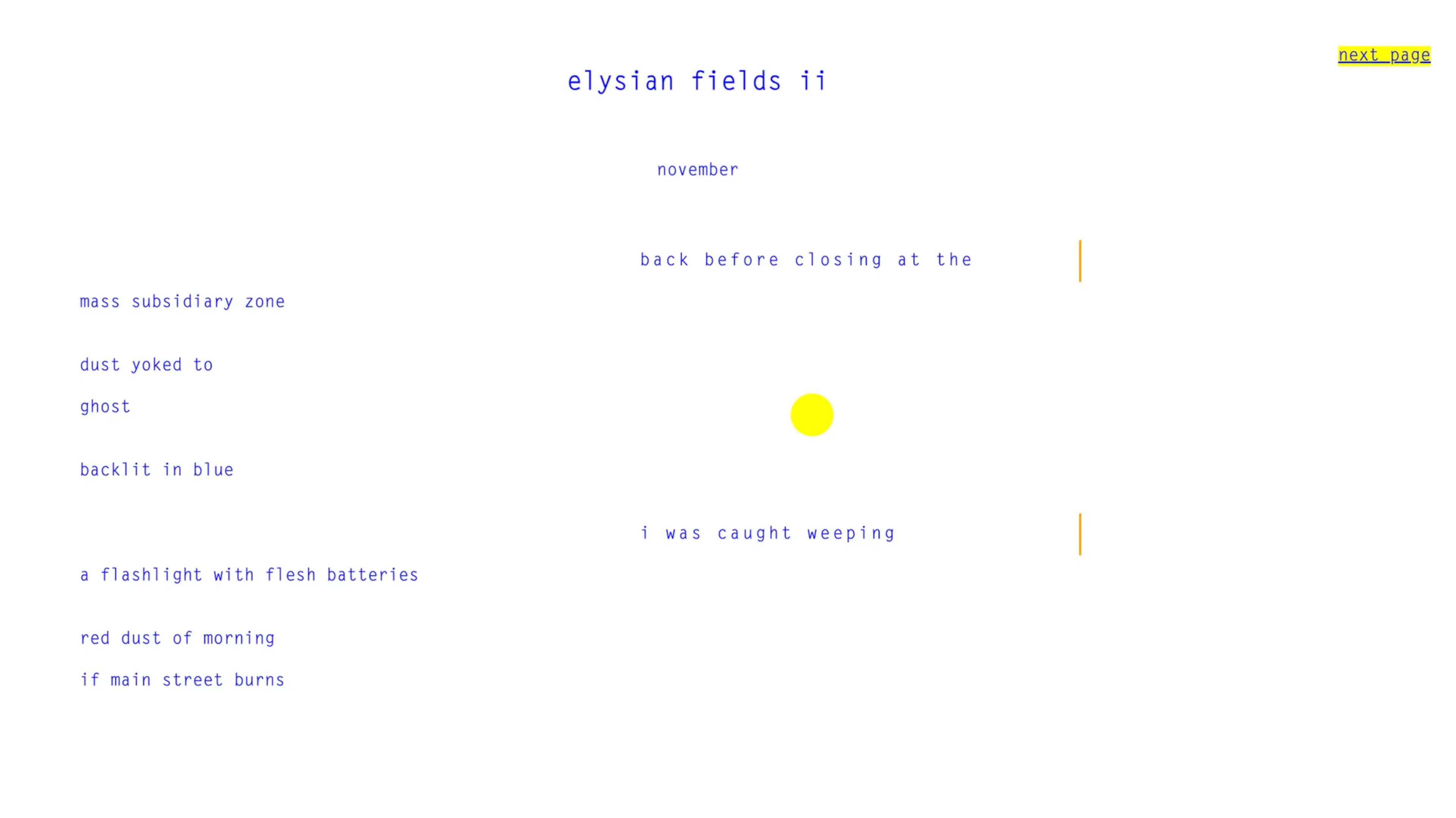 2025 elysian fields