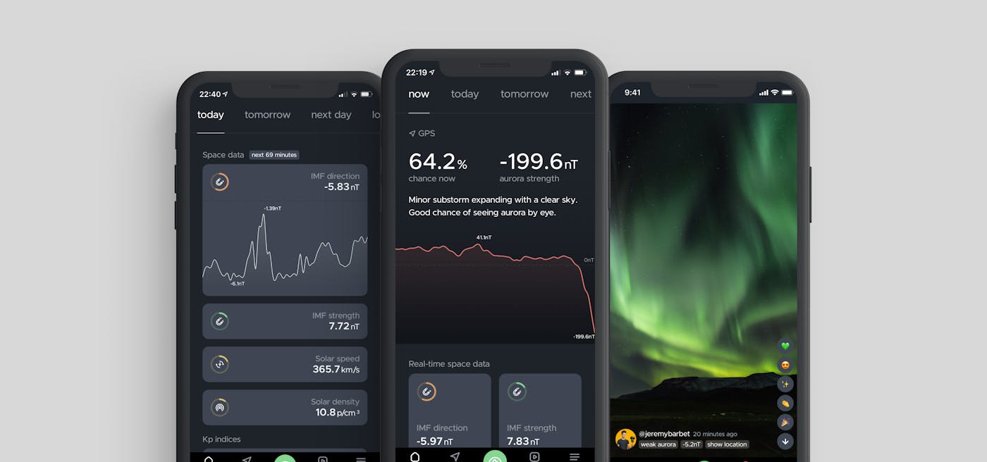 The aurora app that is not just about forecast, September 2021's cover picture