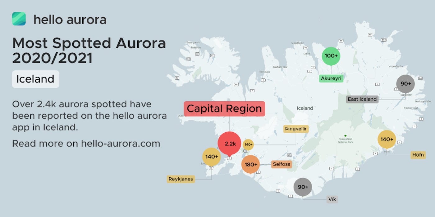 Top Northern Lights Location, Iceland 2020/2021's cover picture