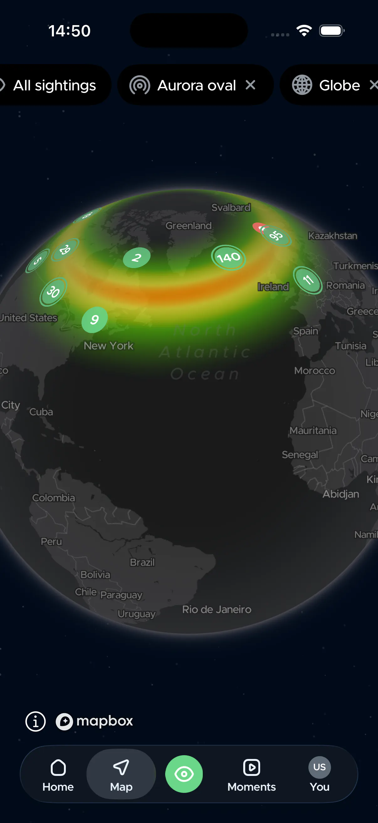 Aurora Map