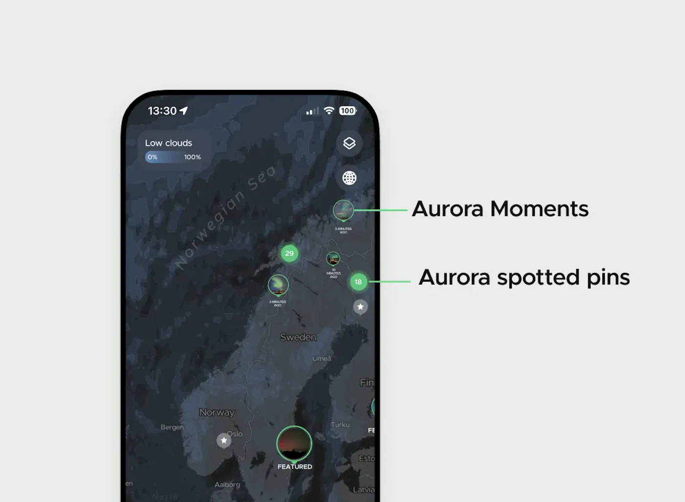 Global live sightings