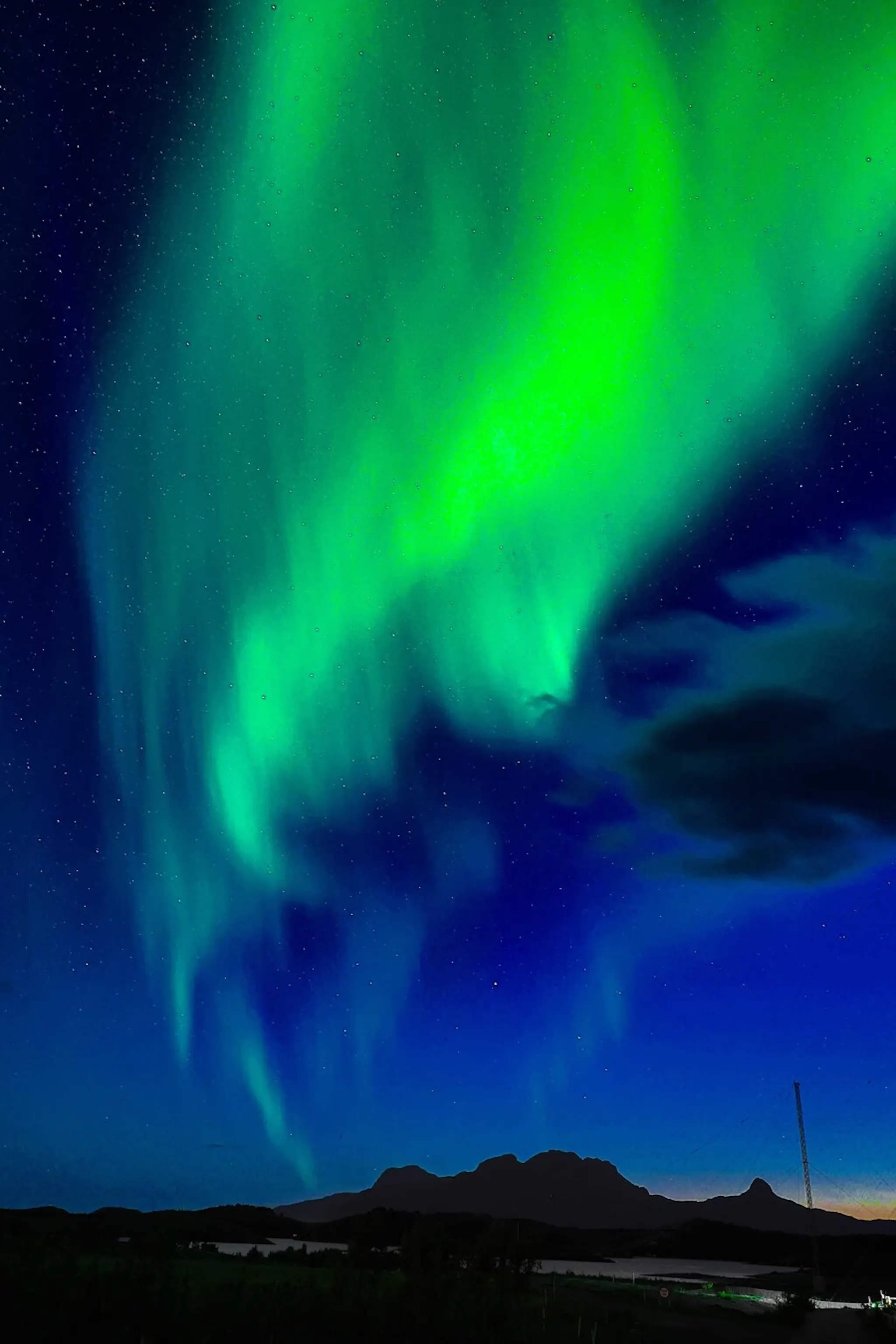 Aurora captured by @arcticpixel.jpg in Norway and shared on hello aurora app