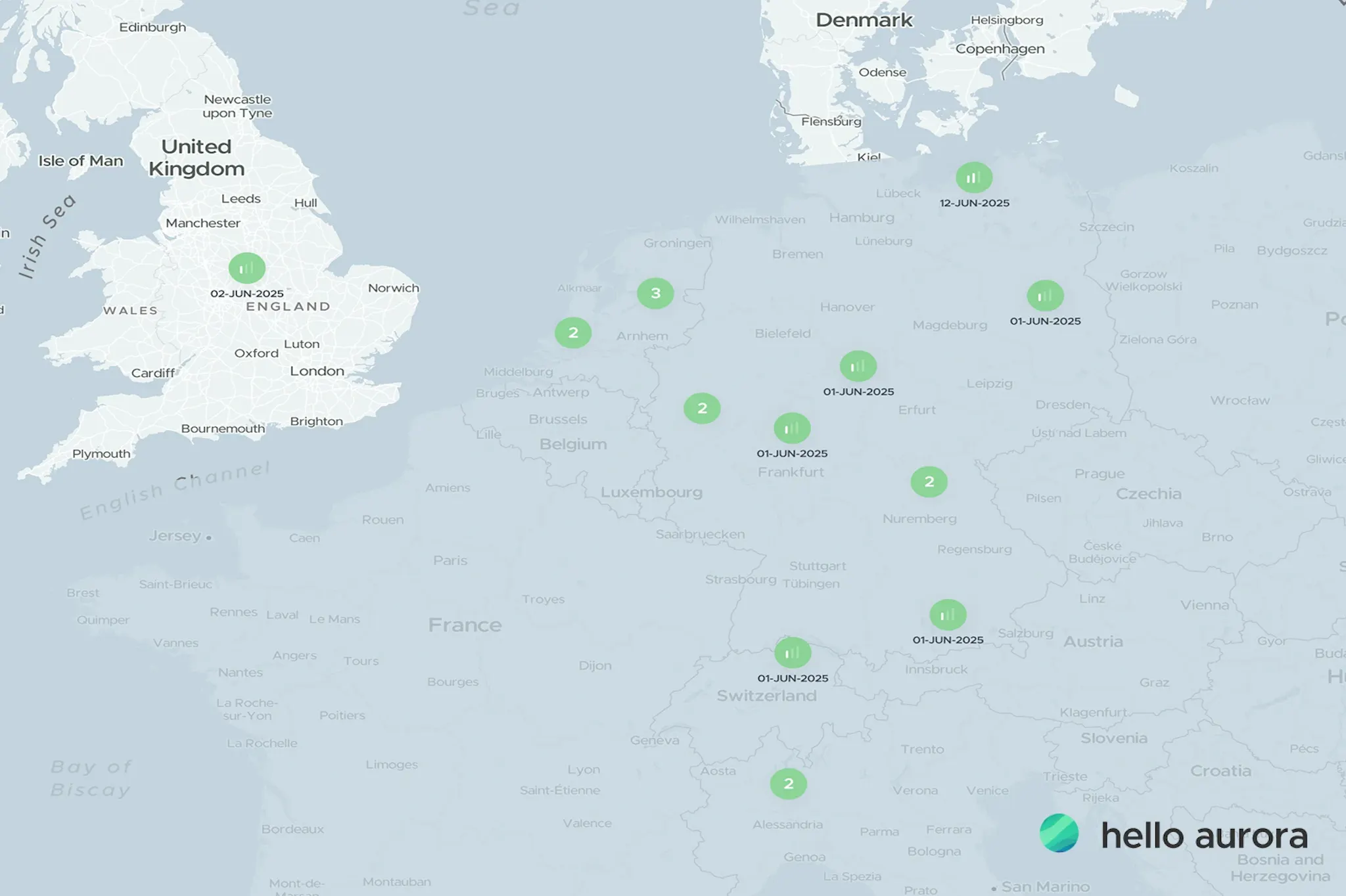 Aurora reports in June 2025