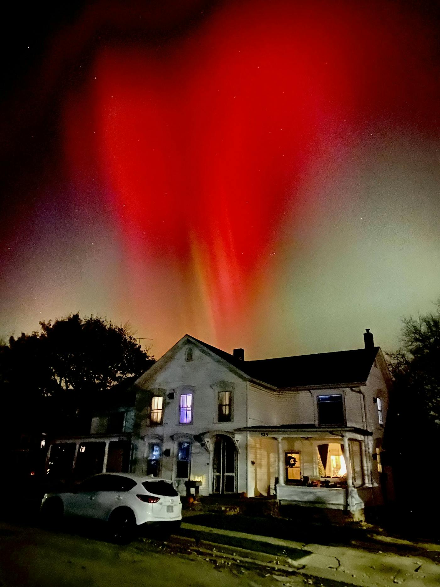 It takes more than 70 years to see the Northern Lights and McKenzie saw it for the first time using Hello Aurora app the Northern Lights tracker and alerts.