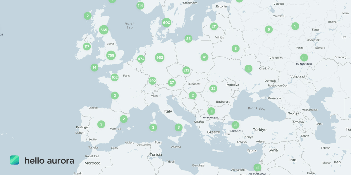 How to See the Northern Lights in Central Europe