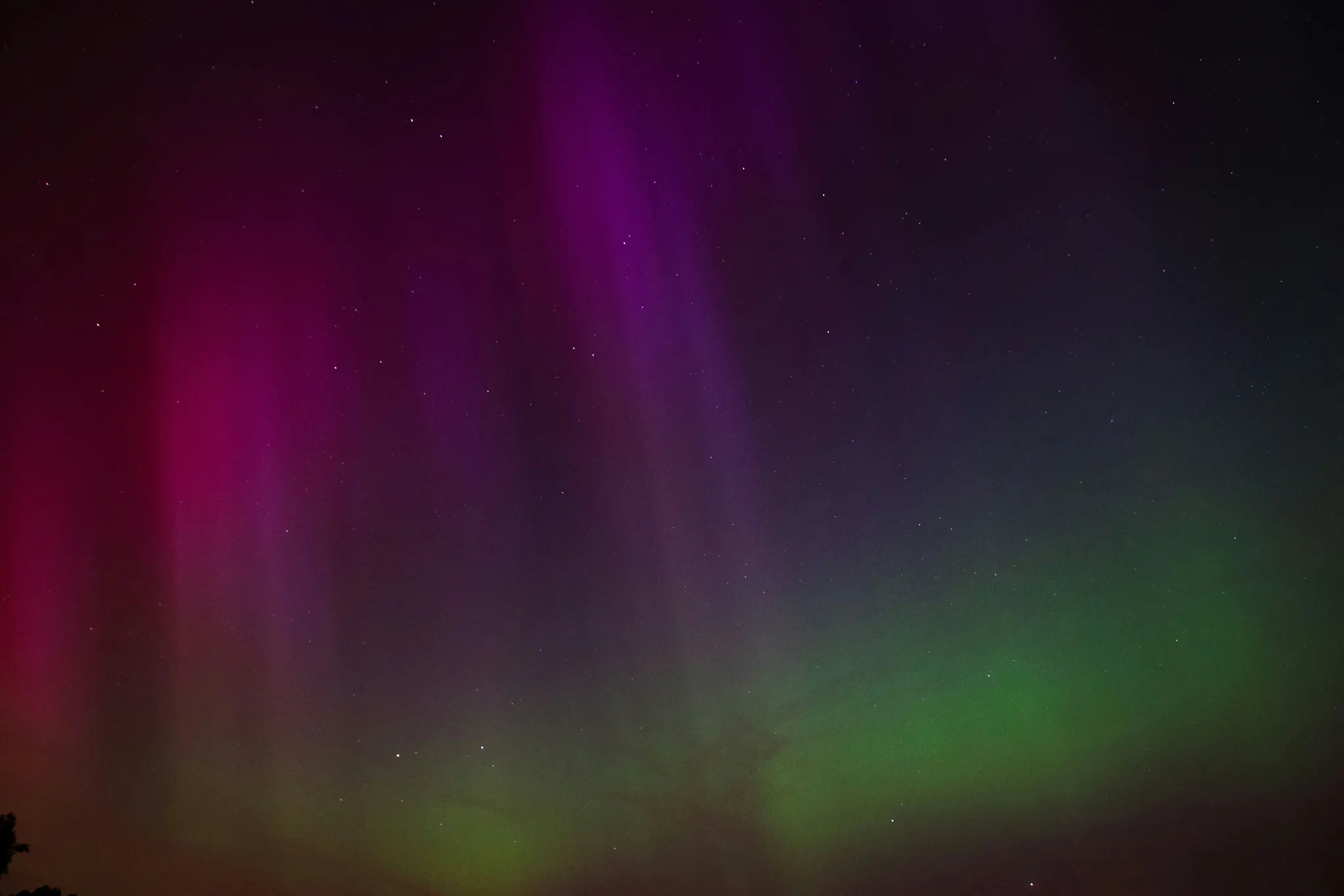 Norther Lights in Germany by Tim Dennert from Unsplash