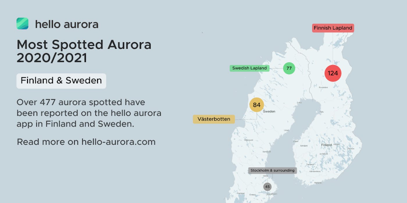 Northern Lights Locations, Finland and Sweden 2020/2021's cover picture