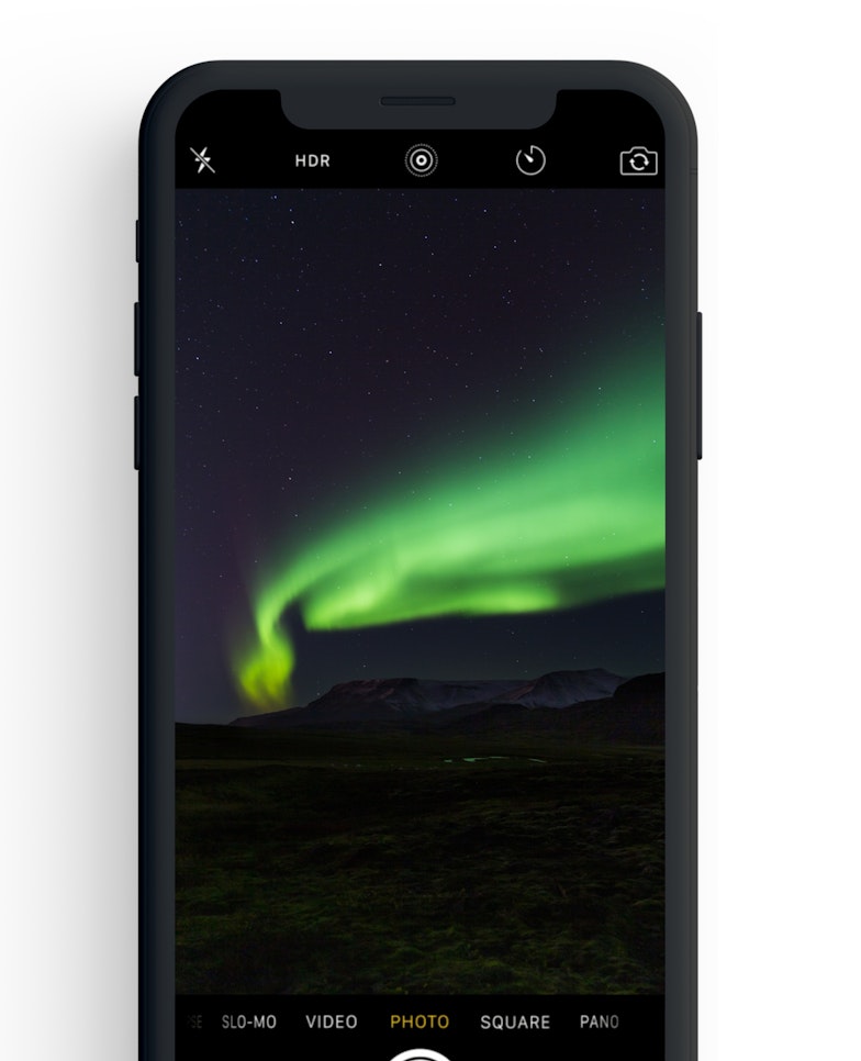 How to Take Picture of Aurora With Smartphone