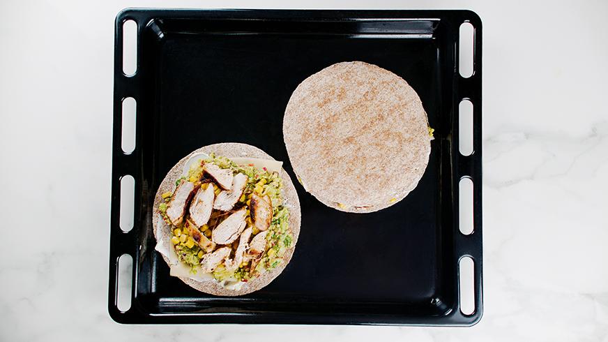 Chicken Quesadillas: Βήμα 8